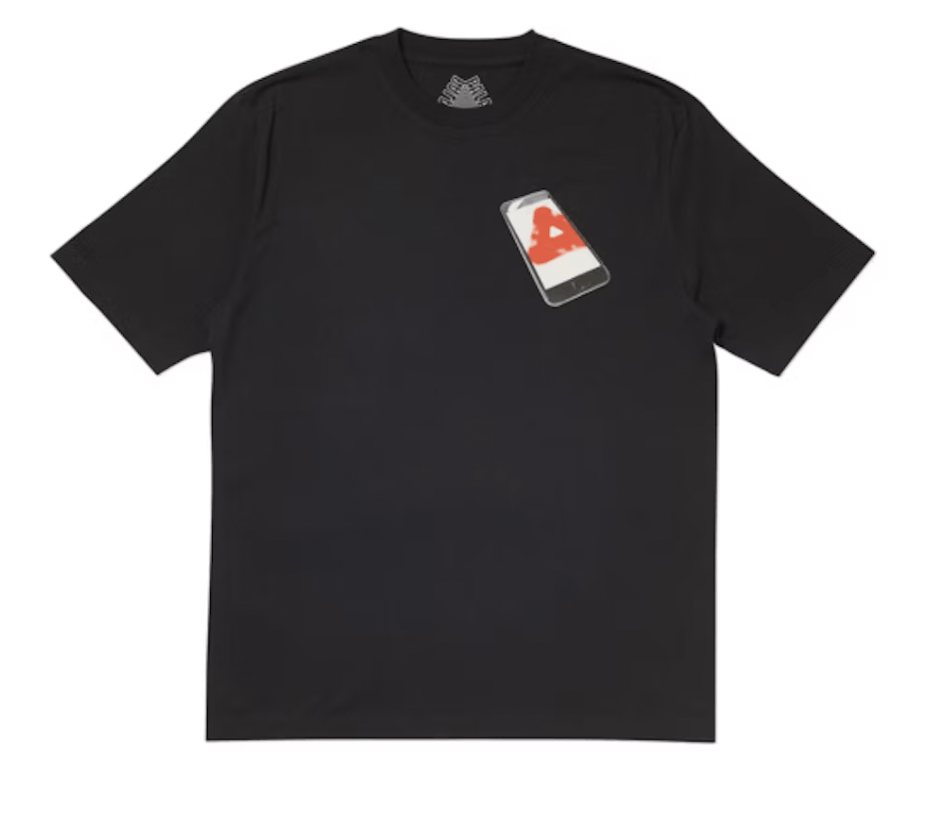 Palace NWT Palace Tri-Phone T-Shirt - S - Black Size US S / EU 44-46 / 1 - 2 Thumbnail