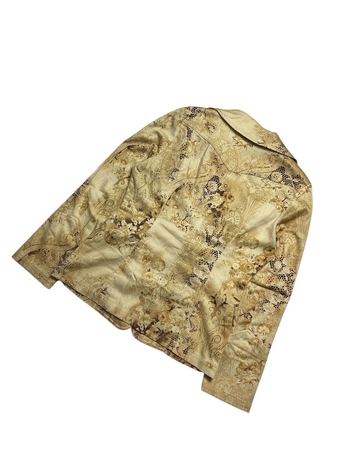 Tornado Mart 2000’s Tornado Mart - Golden Floral Pattern Blazer Size S / US 4 / IT 40 - 10 Thumbnail