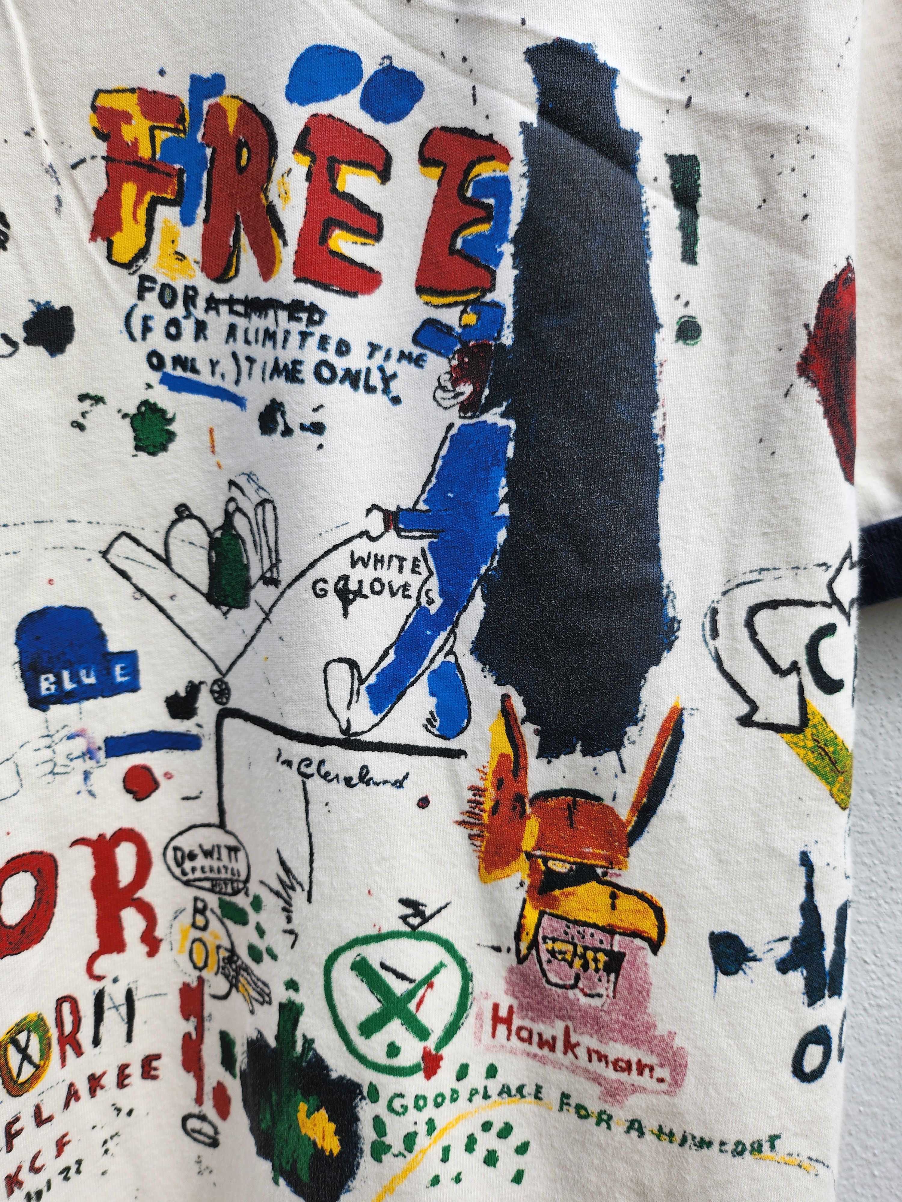 Japanese Brand 💥Pop Art By Jean Michel Basquiat Masterpiece Tee Size US XL / EU 56 / 4 - 4 Thumbnail