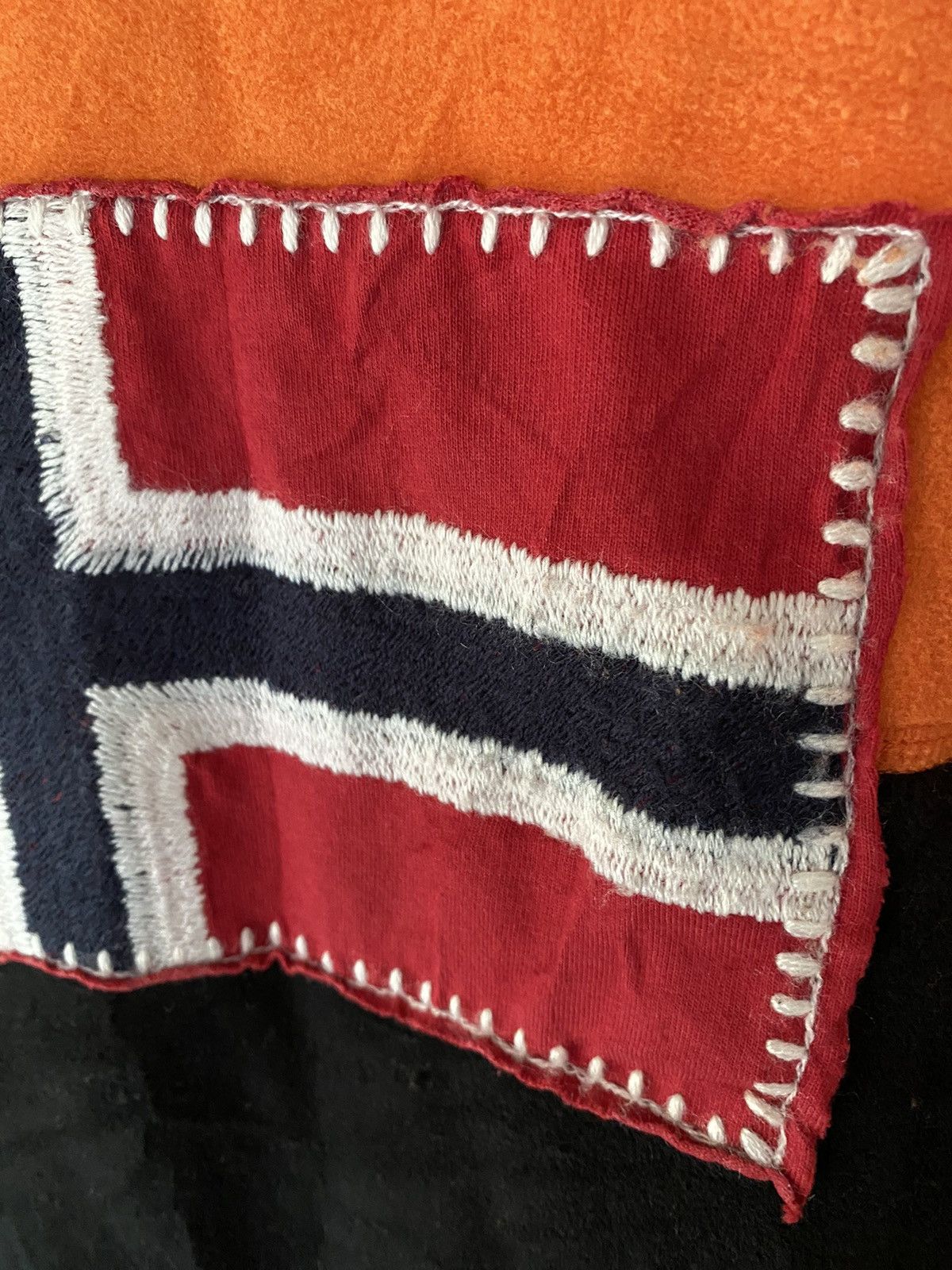 Napapijri Vtg Napapijri Fleece Color Block Big logo Size US S / EU 44-46 / 1 - 14 Thumbnail