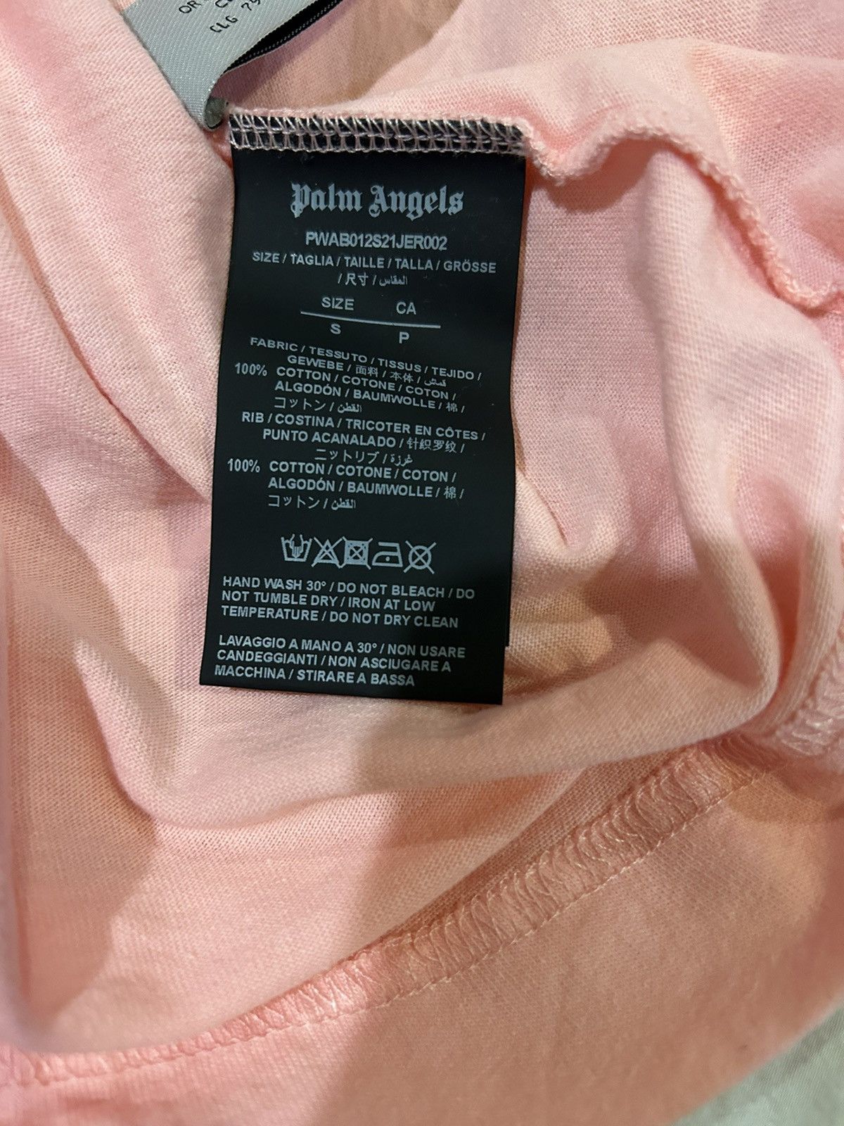 Palm Angels Pierced Heart long sleeve Size US S / EU 44-46 / 1 - 8 Thumbnail