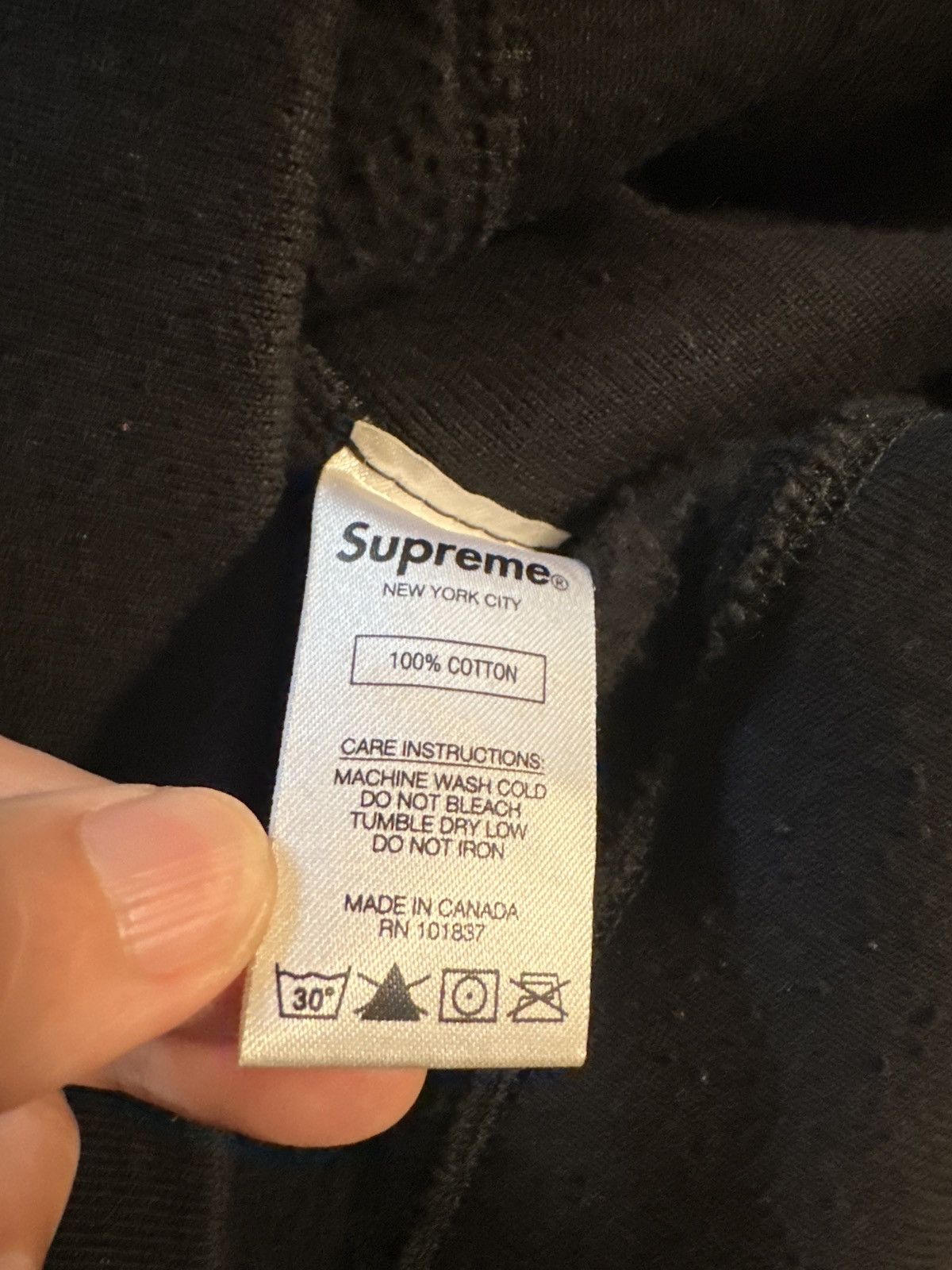 Supreme FW 17 f*** em all black hoodie Size US S / EU 44-46 / 1 - 8 Thumbnail