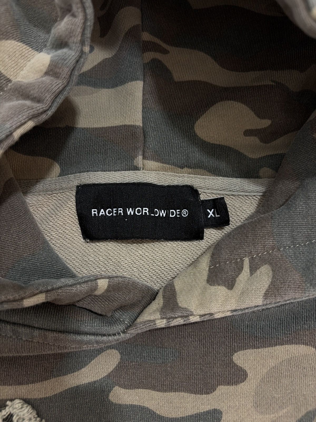 Racer Worldwide Racer Worldwide Camo Patch Hoodie Size US XL / EU 56 / 4 - 5 Thumbnail