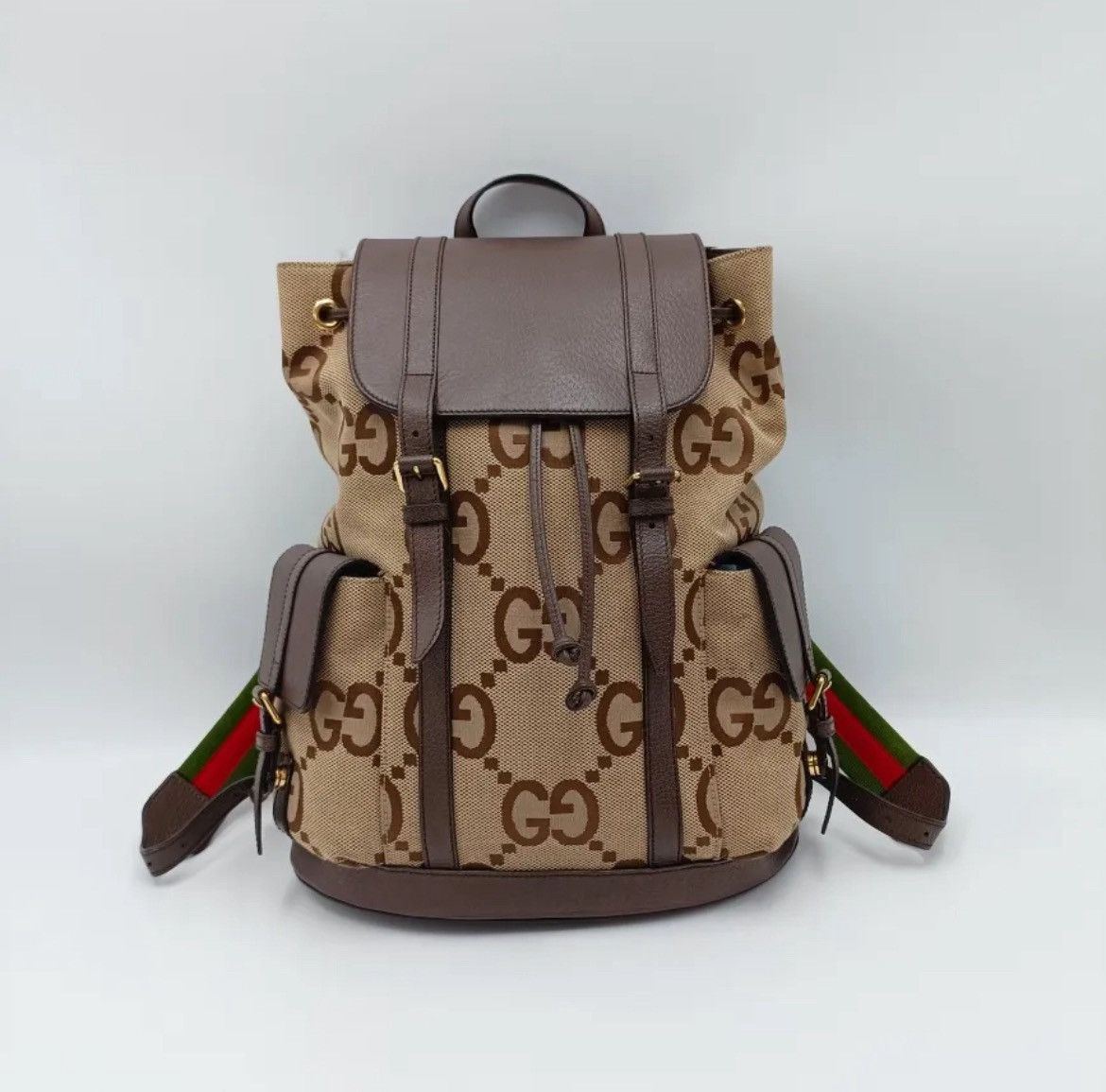 Gucci Gucci Jumbo GG canvas backpack Size ONE SIZE - 1 Thumbnail