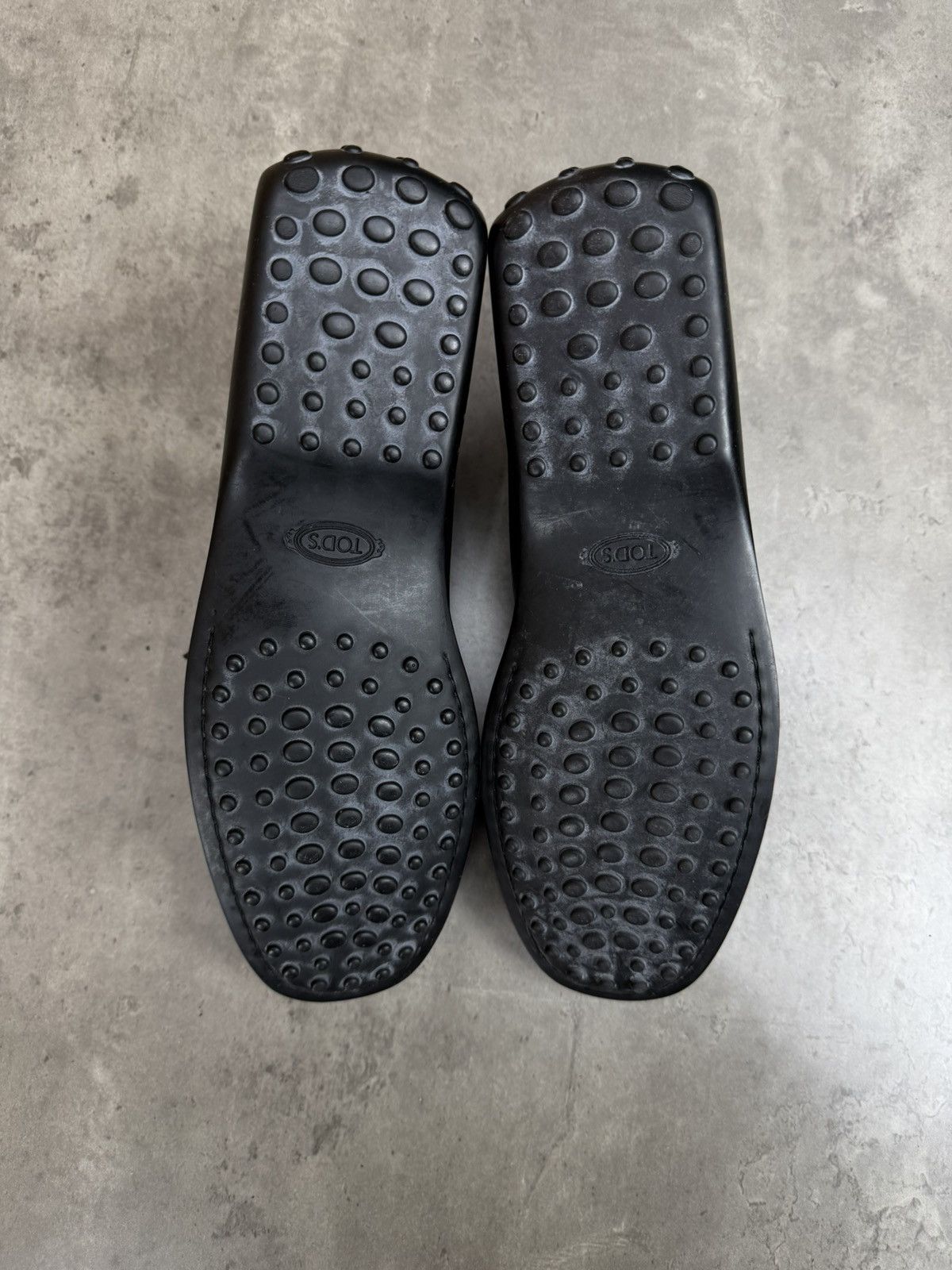 Tod's Tod’s Leather Driving Shoes Black Moccasins Size Uk 8 1/2 Size US 9.5 / EU 42-43 - 9 Thumbnail