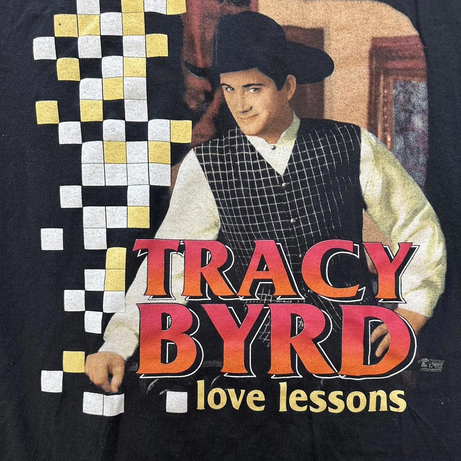 Band Tees 1995 Tracy Byrd Love Lessons Tour Tee Size US XL / EU 56 / 4 - 2 Thumbnail