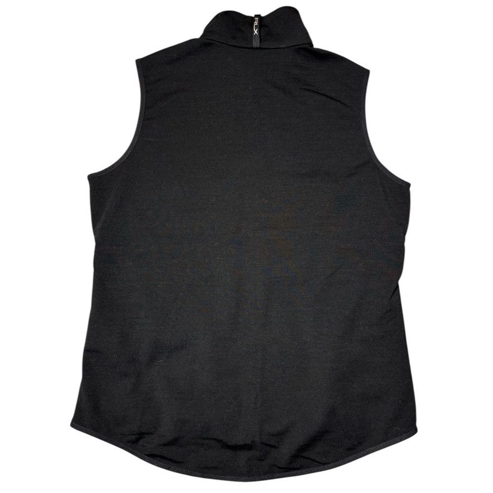 Ralph Lauren NWT New $198 Ralph Lauren RLX Quilted Wool Black Gilet Vest Size S / US 4 / IT 40 - 2 Thumbnail