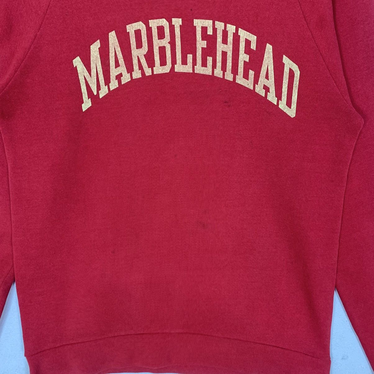 Vintage Vintage Santee Pluma Marblehead Gold Arch Logo Sweatshirt Size XS / US 0-2 / IT 36-38 - 8 Thumbnail