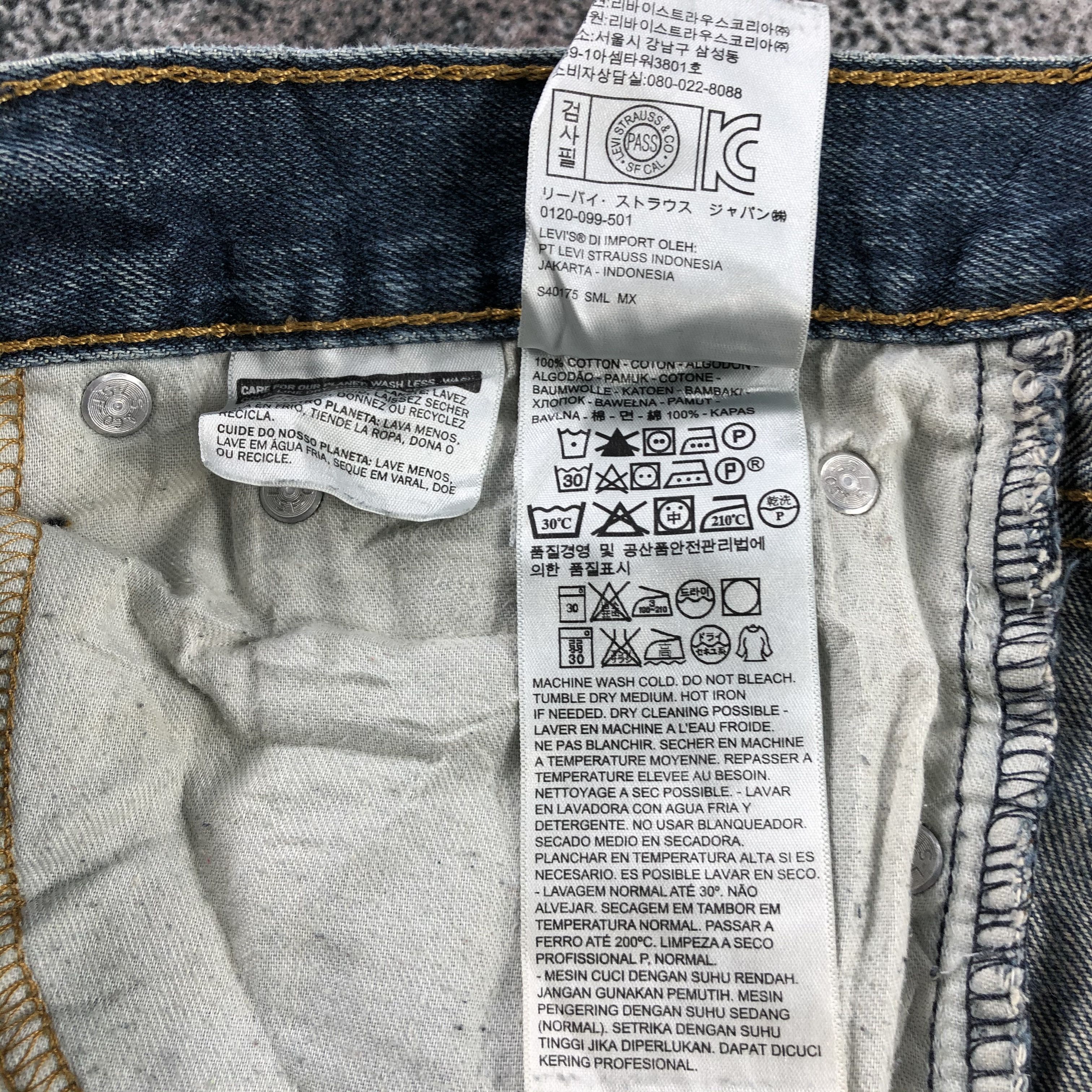 Levi's Vintage Levis 527 Jeans Flare Denim KJ973 Size US 32 / EU 48 - 15 Thumbnail