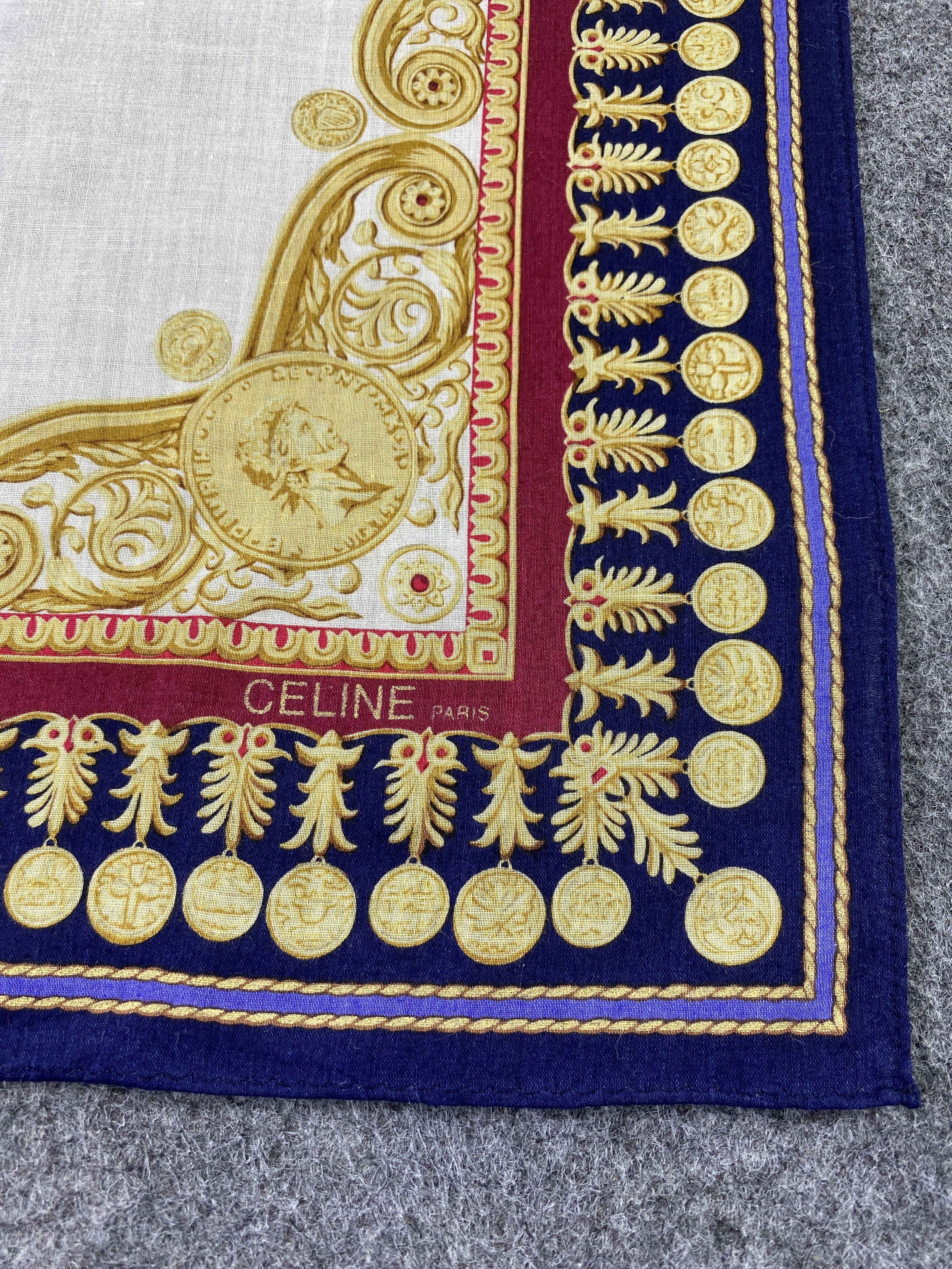 Celine × Vintage Celine handkerchief bandana neckerchief-B172 Size ONE SIZE - 5 Thumbnail