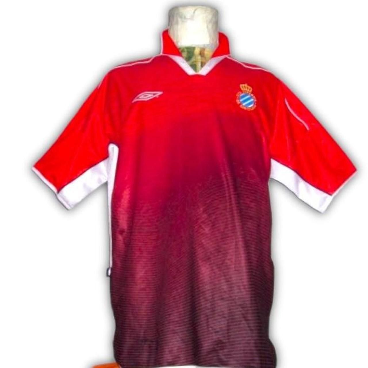 Umbro RCD Espanyol Español 2002 2003 2004 Away maillot Camiseta Size US L / EU 52-54 / 3 - 1 Thumbnail
