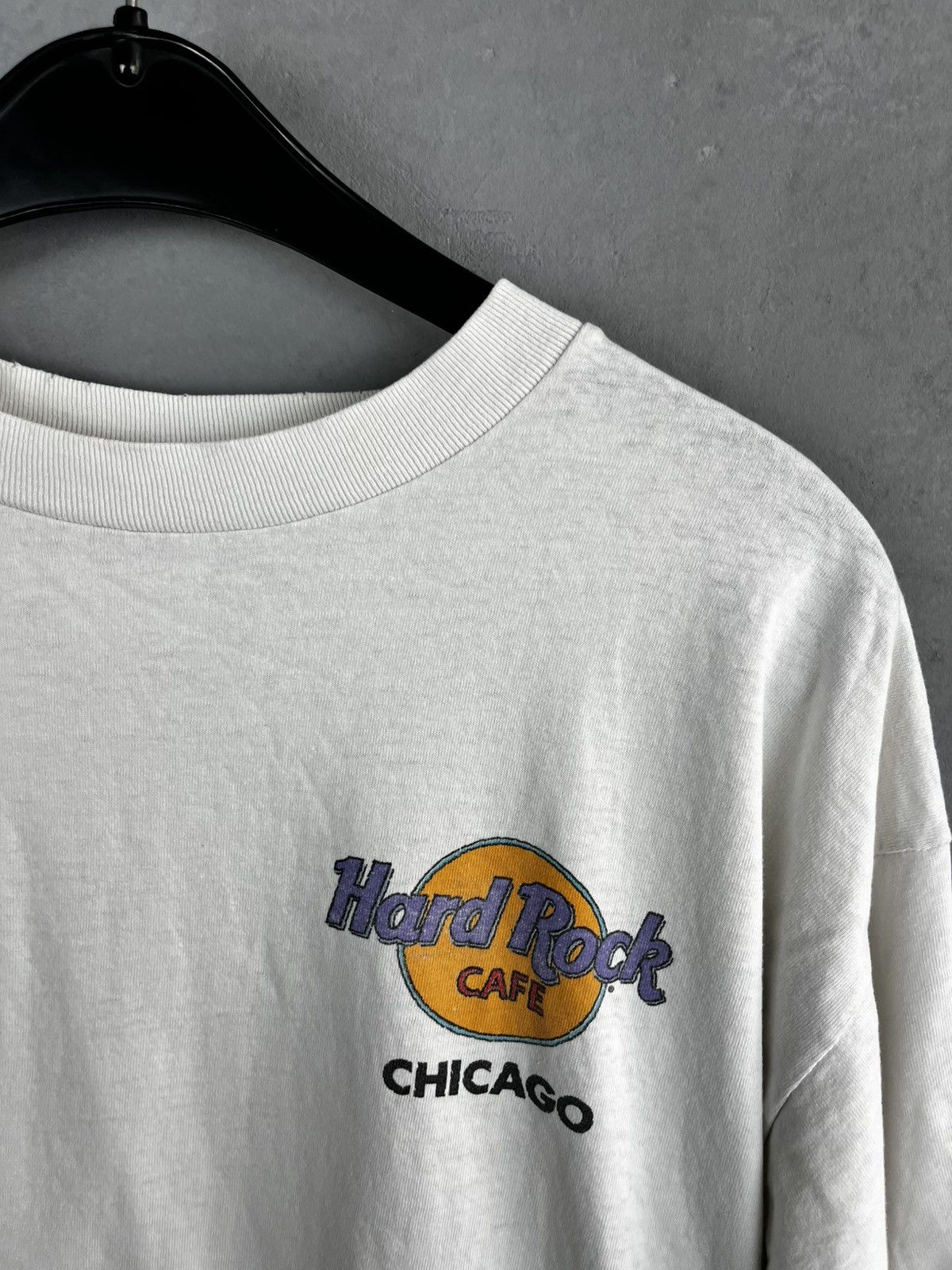 Hard Rock Cafe Hard Rock Chicago t shirt vintage Size US XL / EU 56 / 4 - 10 Thumbnail