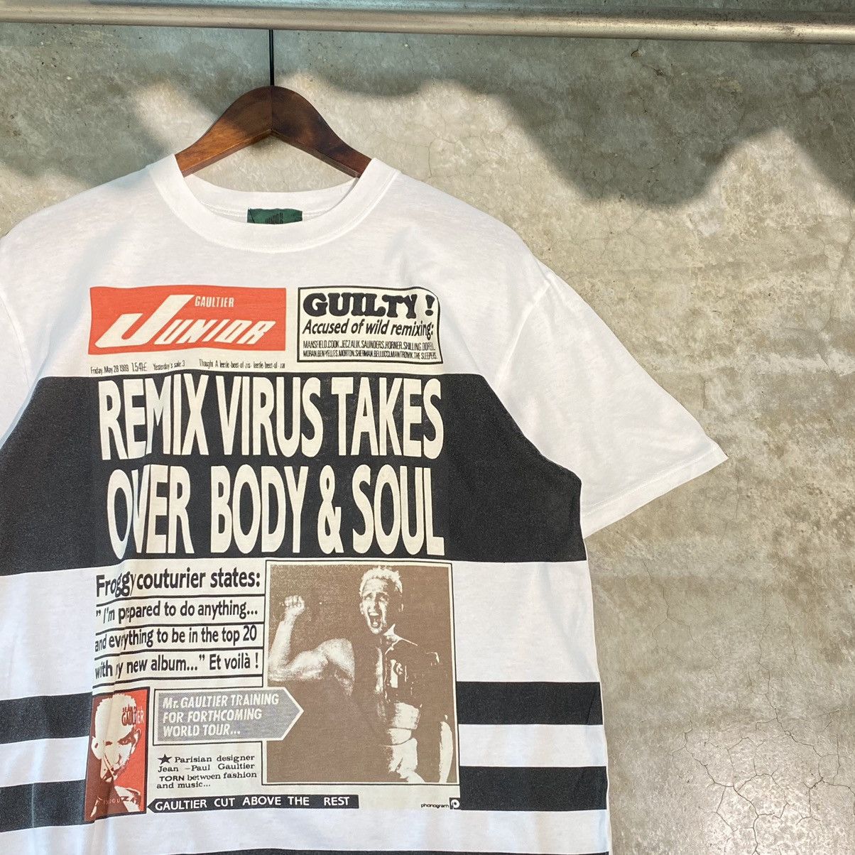 Vintage Gaultier Jeans Tee