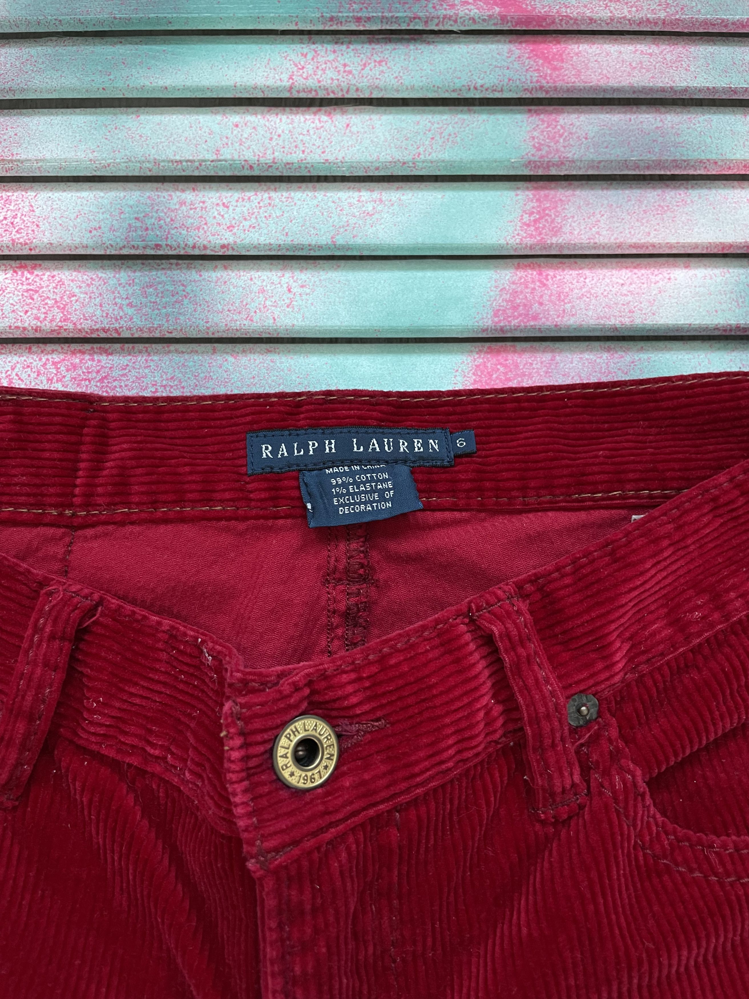 Polo Ralph Lauren Vintage Polo Ralph Lauren Corduroy Women's Pants Size 32" / US 10 / IT 46 - 8 Thumbnail