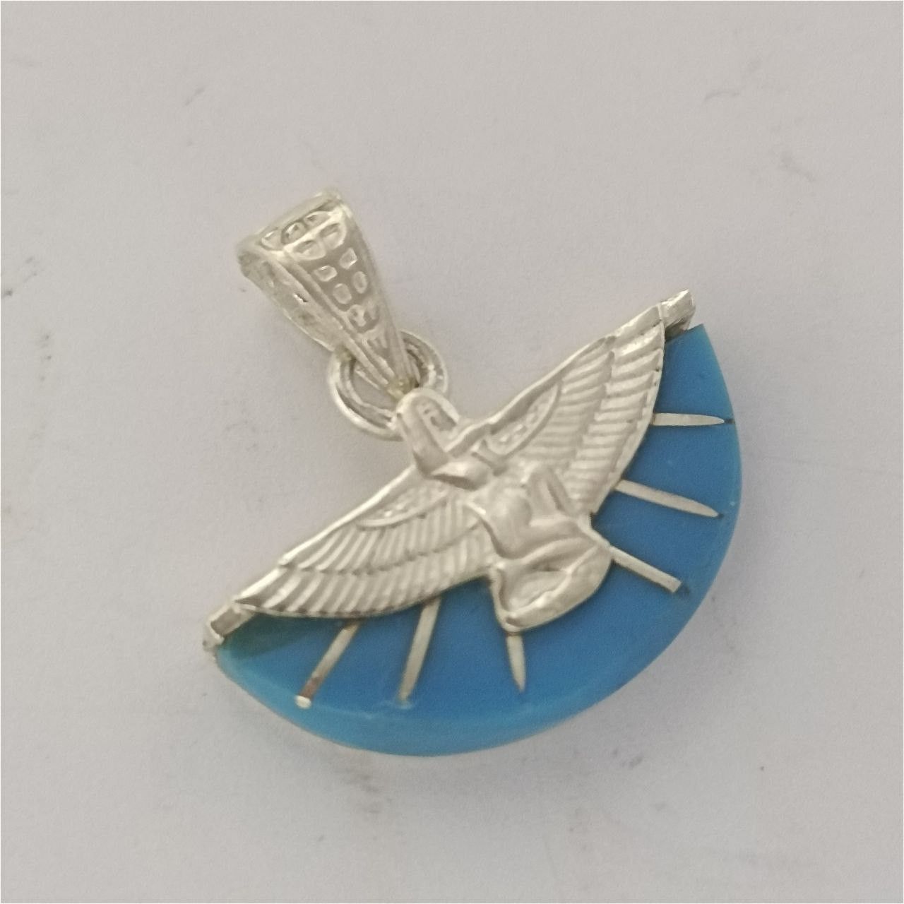 Other Handmade 925 Sterling Silver Egyptian Isis pendant Size ONE SIZE - 4 Thumbnail