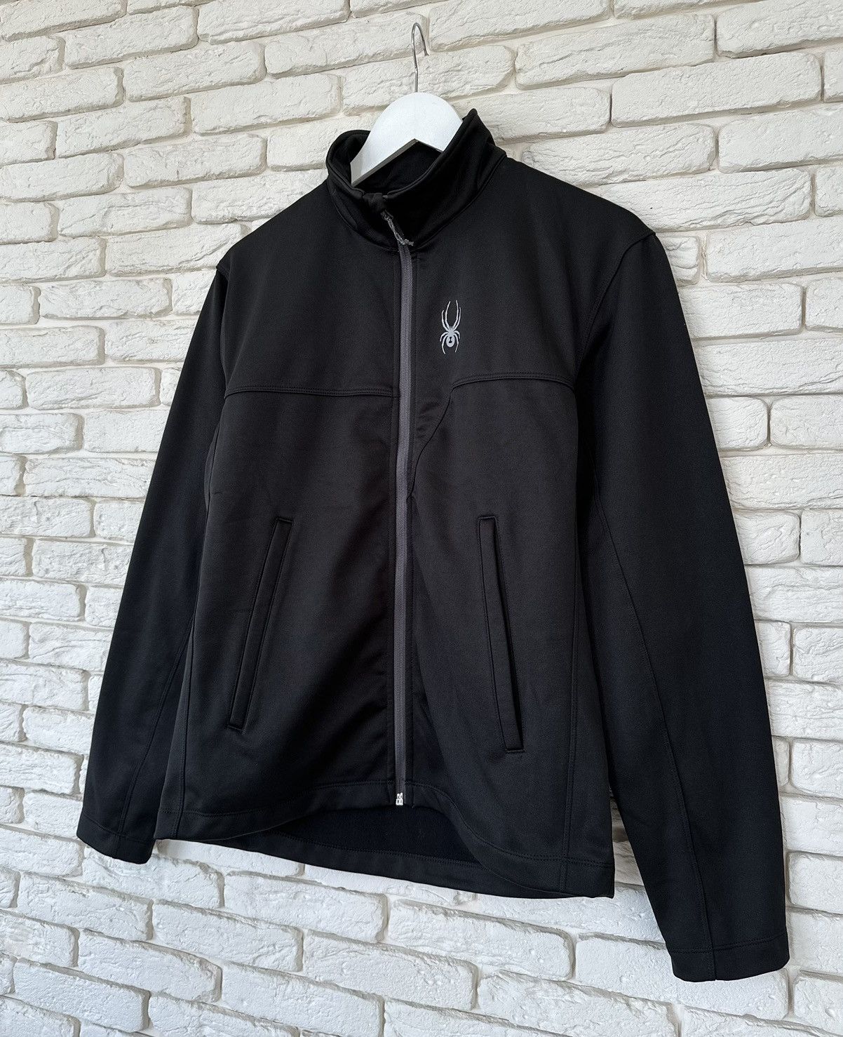 Spyder Spyder Black Softshell Zip Jacket Men's Size S Size US S / EU 44-46 / 1 - 4 Thumbnail