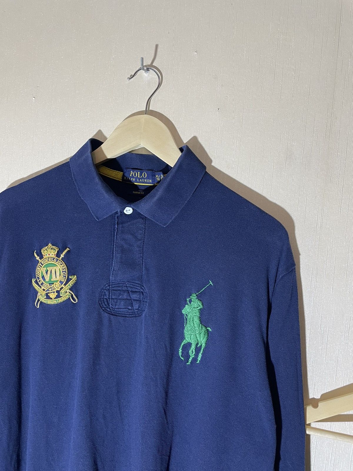 Polo Ralph Lauren × Rugby Ralph Lauren × Vintage Polo Ralph Lauren vintage rugby jersey Size US XL / EU 56 / 4 - 2 Thumbnail