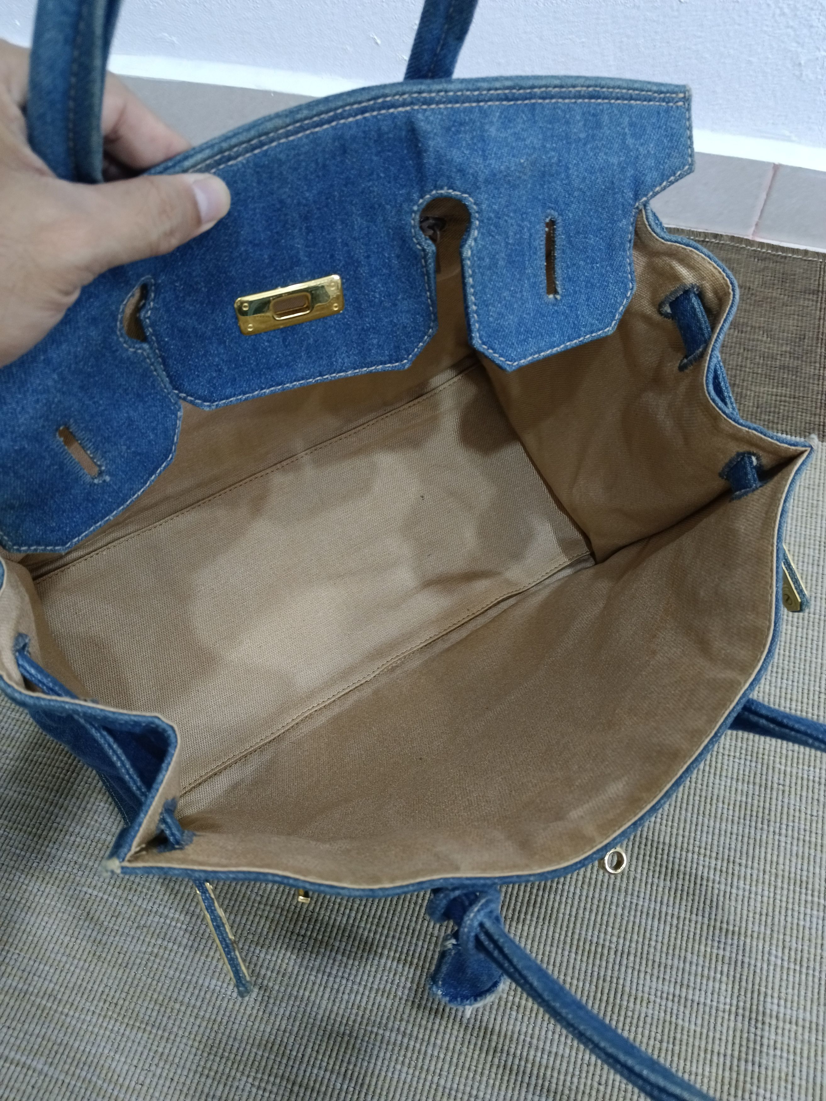Vintage VINTAGE BIRKIN DENIM Size ONE SIZE - 7 Thumbnail