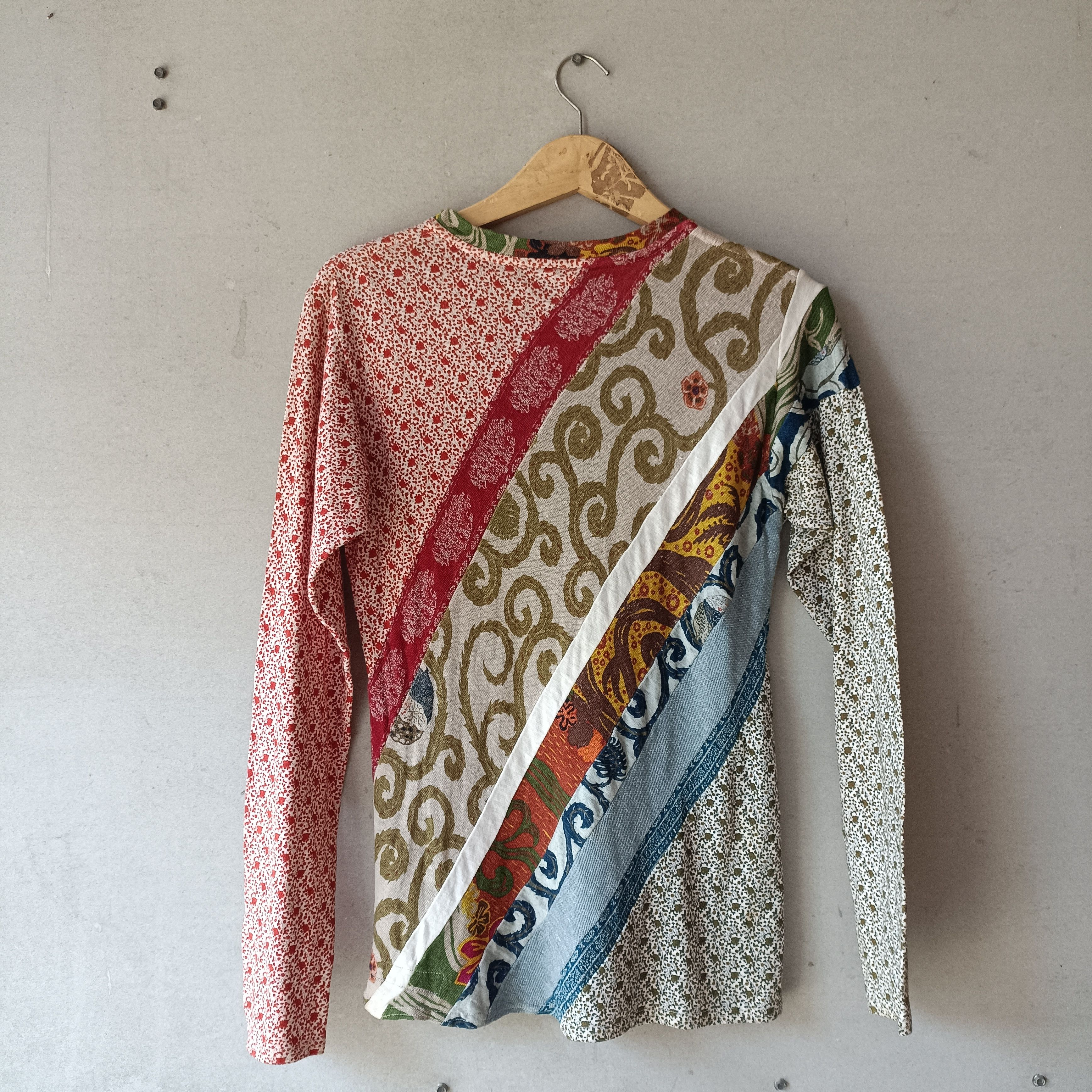 Kapital Rare Kapital Patchwork Long Sleeve Size US S / EU 44-46 / 1 - 1 Thumbnail