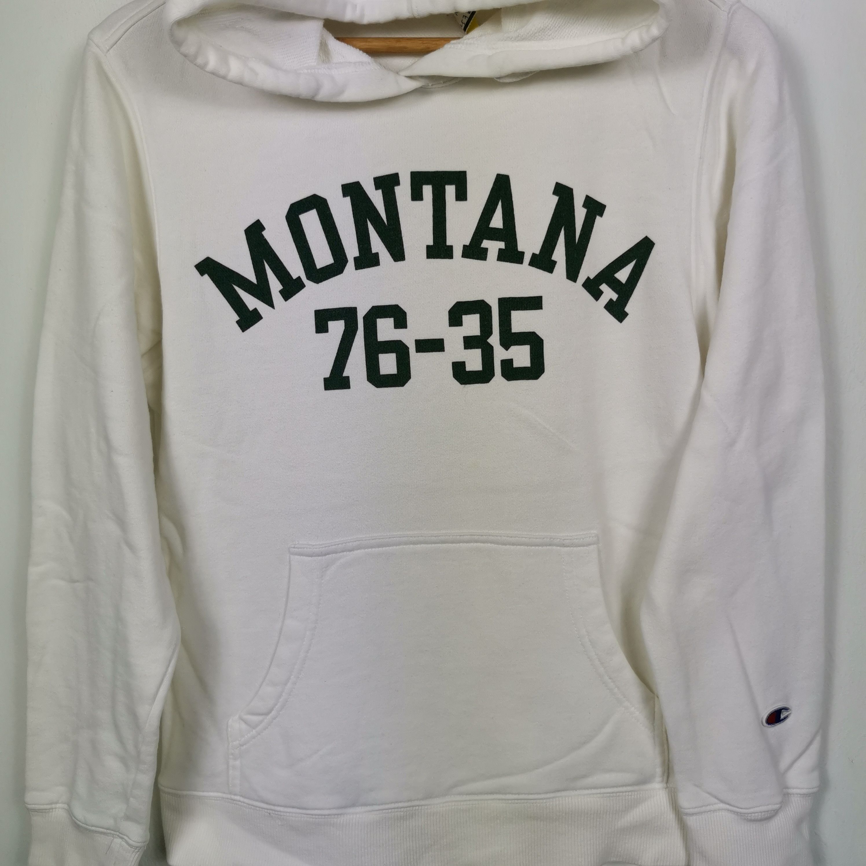 Champion × Vintage Vintage Y2K Champion Montana Sweatshirt Hoodie Sweater Size S / US 4 / IT 40 - 4 Thumbnail
