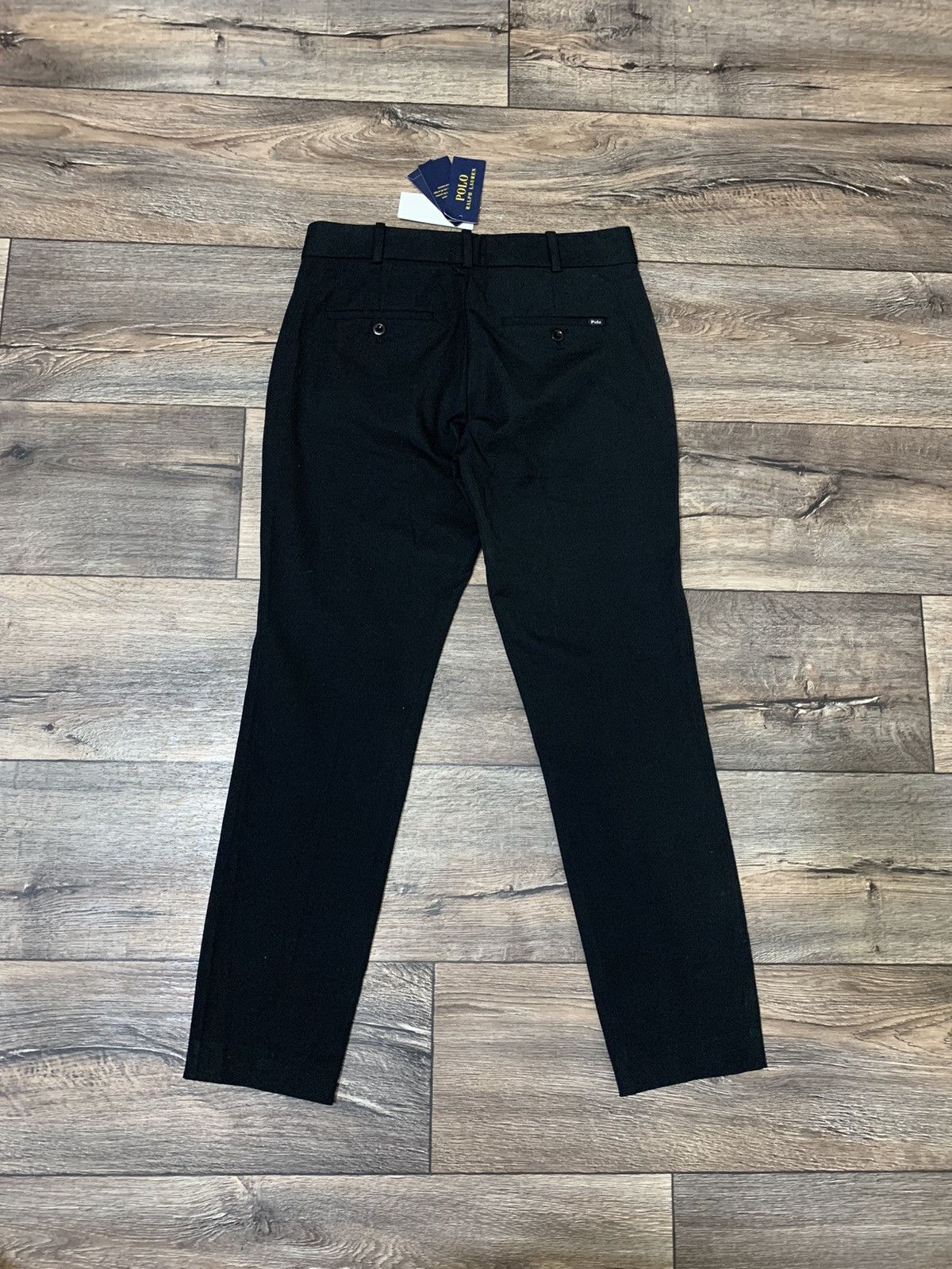 Polo Ralph Lauren × Ralph Lauren Polo Ralph Lauren Women’s Black Stretch Cropped Pants Size S Size 27" / US 4 / IT 40 - 4 Thumbnail