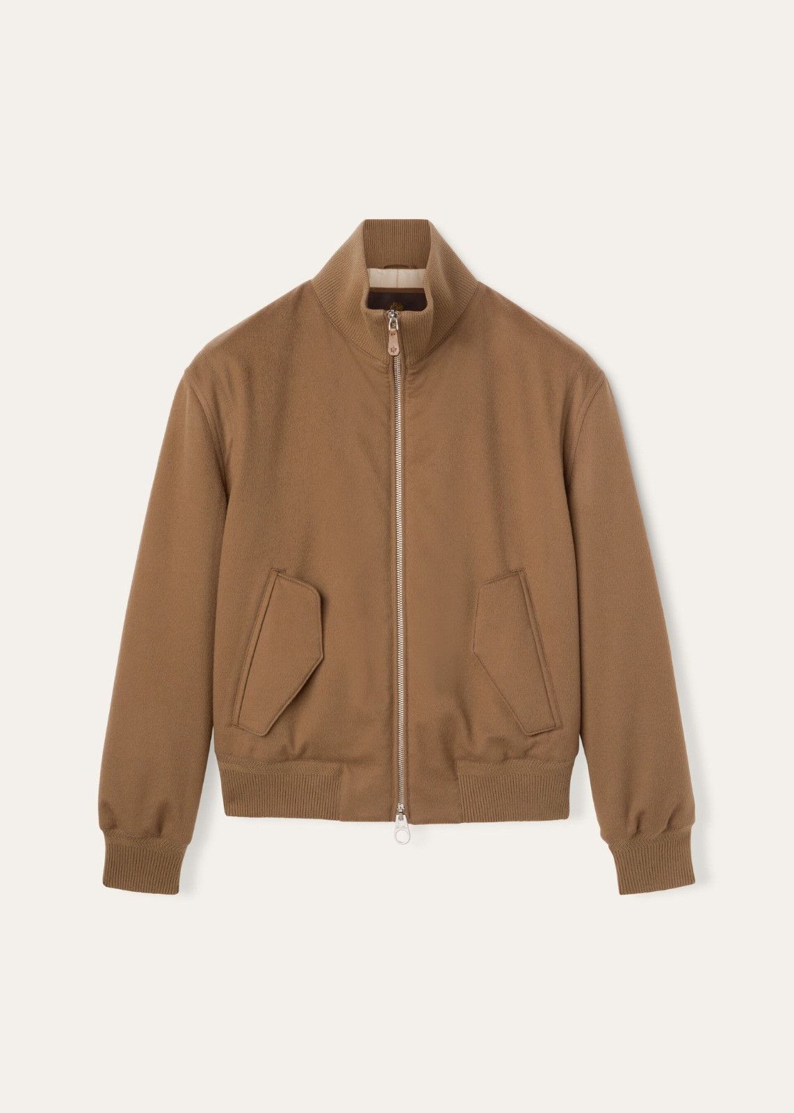 o1srvl11e0125 Ume Bomber Jacket in Brown