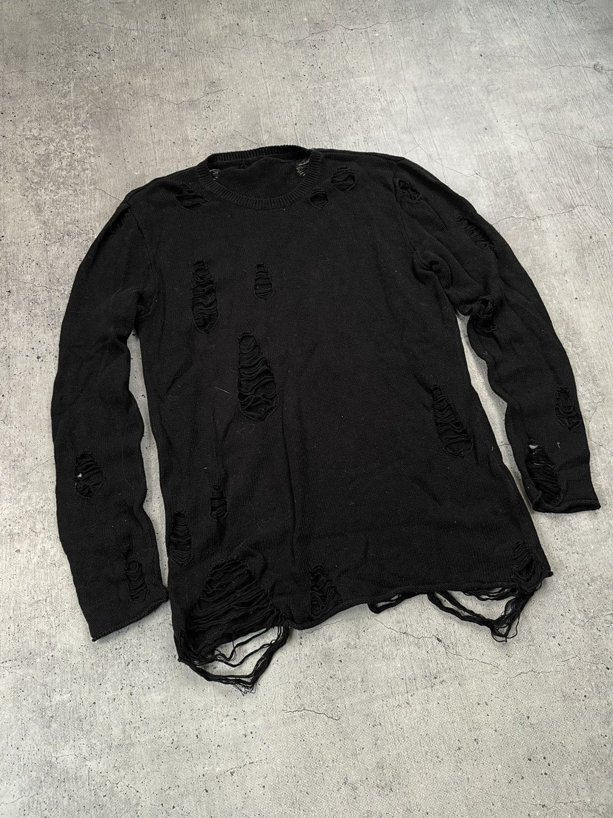 Vintage Vintage distressed opium emo y2k alt goth style sweater Size US M / EU 48-50 / 2 - 1 Thumbnail