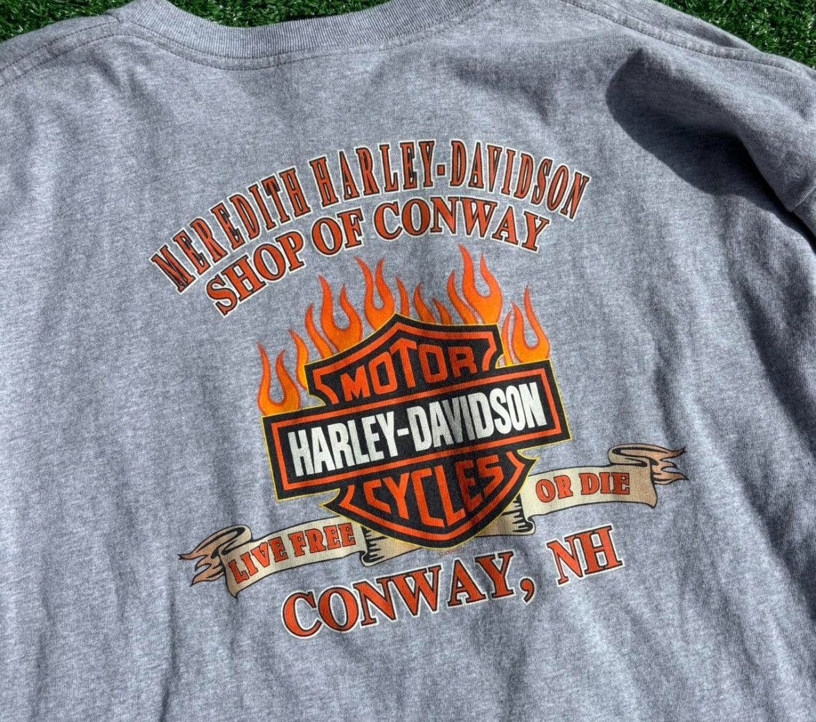 Harley Davidson × Vintage Vintage Harley Davidson long sleeve shirt Size US XXL / EU 58 / 5 - 4 Thumbnail