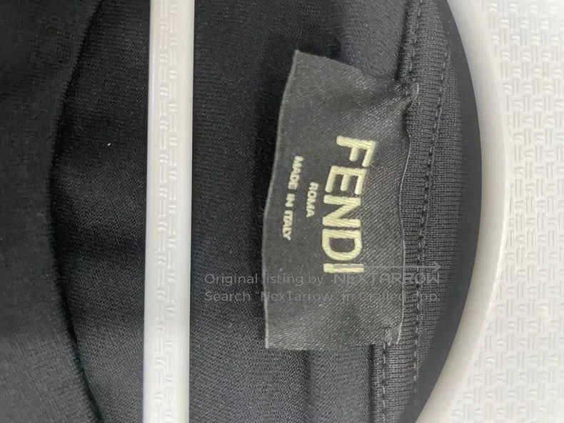 Fendi Fendi Black Short Sleeve T-Shirt Size US XL / EU 56 / 4 - 4 Thumbnail