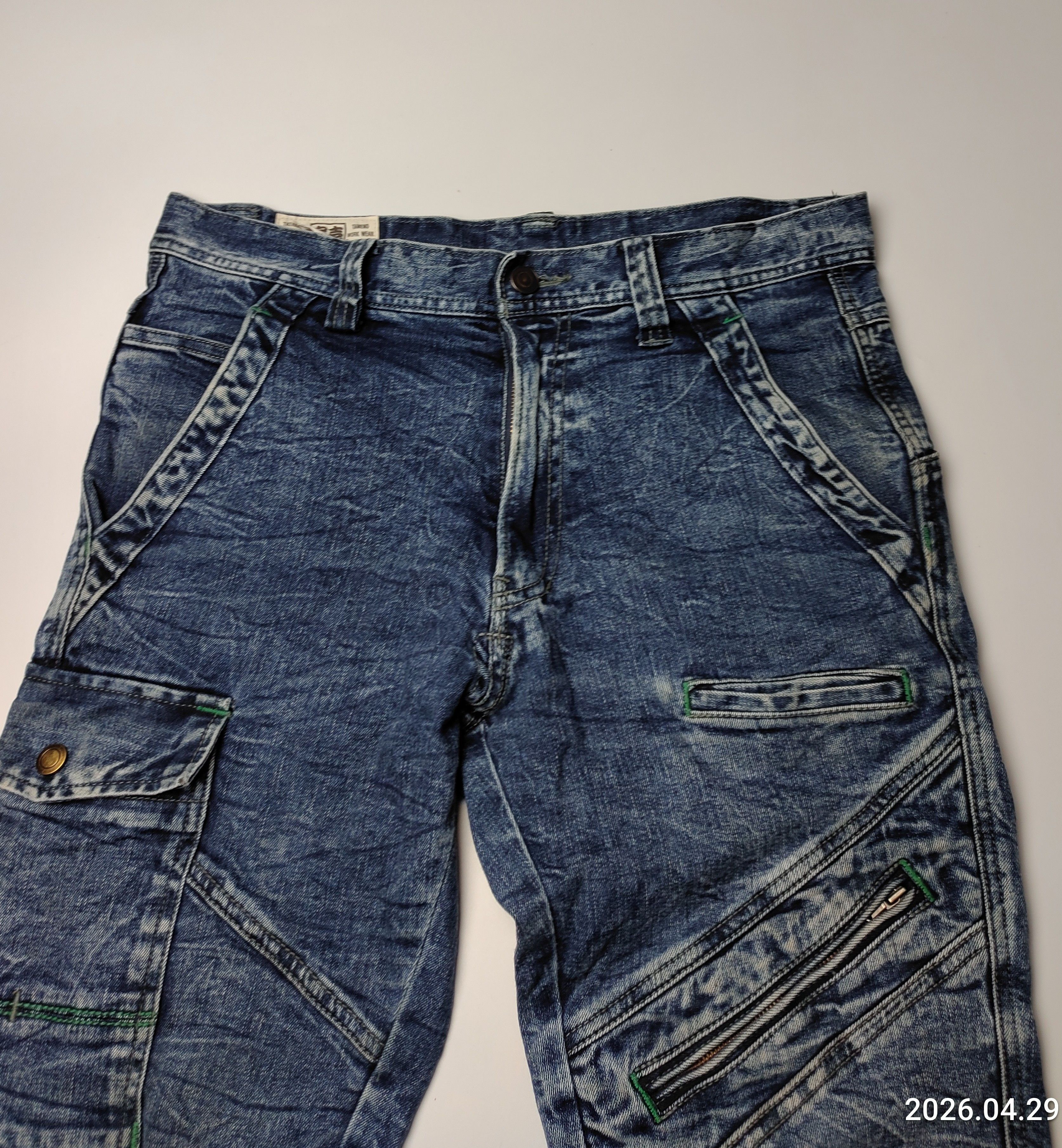 Japanese Brand Japanese Brand TORA Torachi Cargo Pants Biker Size US 30 / EU 46 - 2 Thumbnail