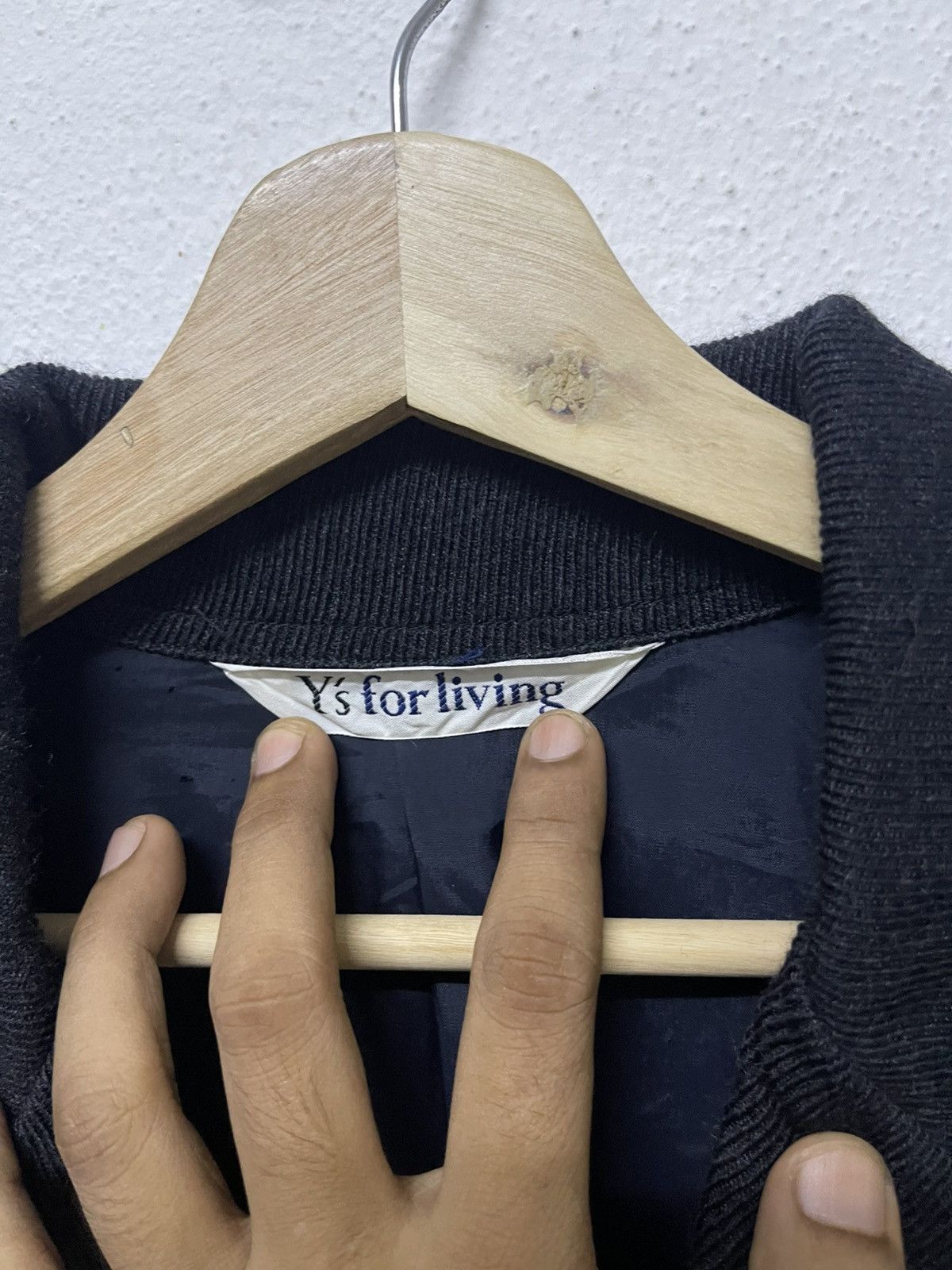 Yohji Yamamoto 1990 YOHJI YAMAMOTO Y’S FOR LIVING DOUBLE BREAST WOOL JACKET Size US M / EU 48-50 / 2 - 8 Thumbnail