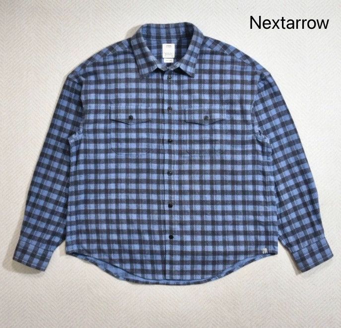 Visvim Visvim 22aw Pioneer Khadi Check shirt2412-Nextarrow Size US L / EU 52-54 / 3 - 1 Thumbnail