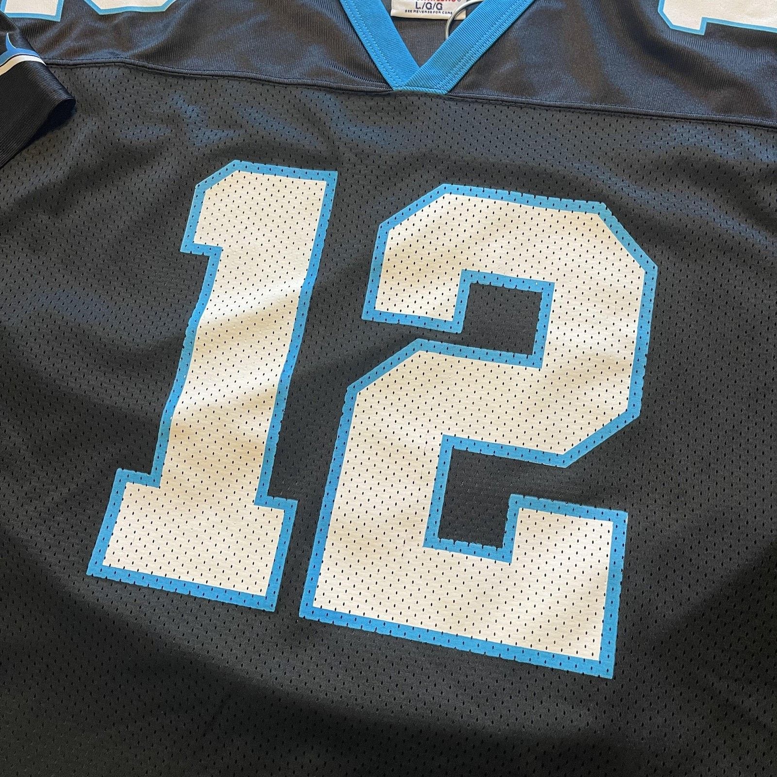 Logo Athletic Vintage Carolina Panthers Jersey Mens Large Kerry Collins Size US L / EU 52-54 / 3 - 6 Thumbnail