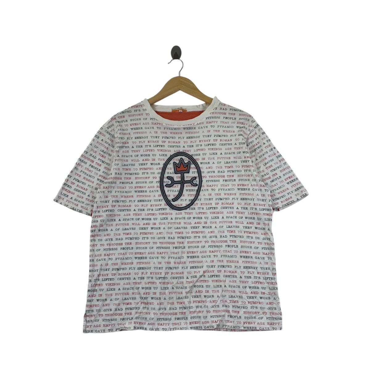Jean Charles De Castelbajac Vintage JEAN CHARLES CASTELBAJAC Monogram Tee Shirt Top Size M / US 6-8 / IT 42-44 - 1 Thumbnail