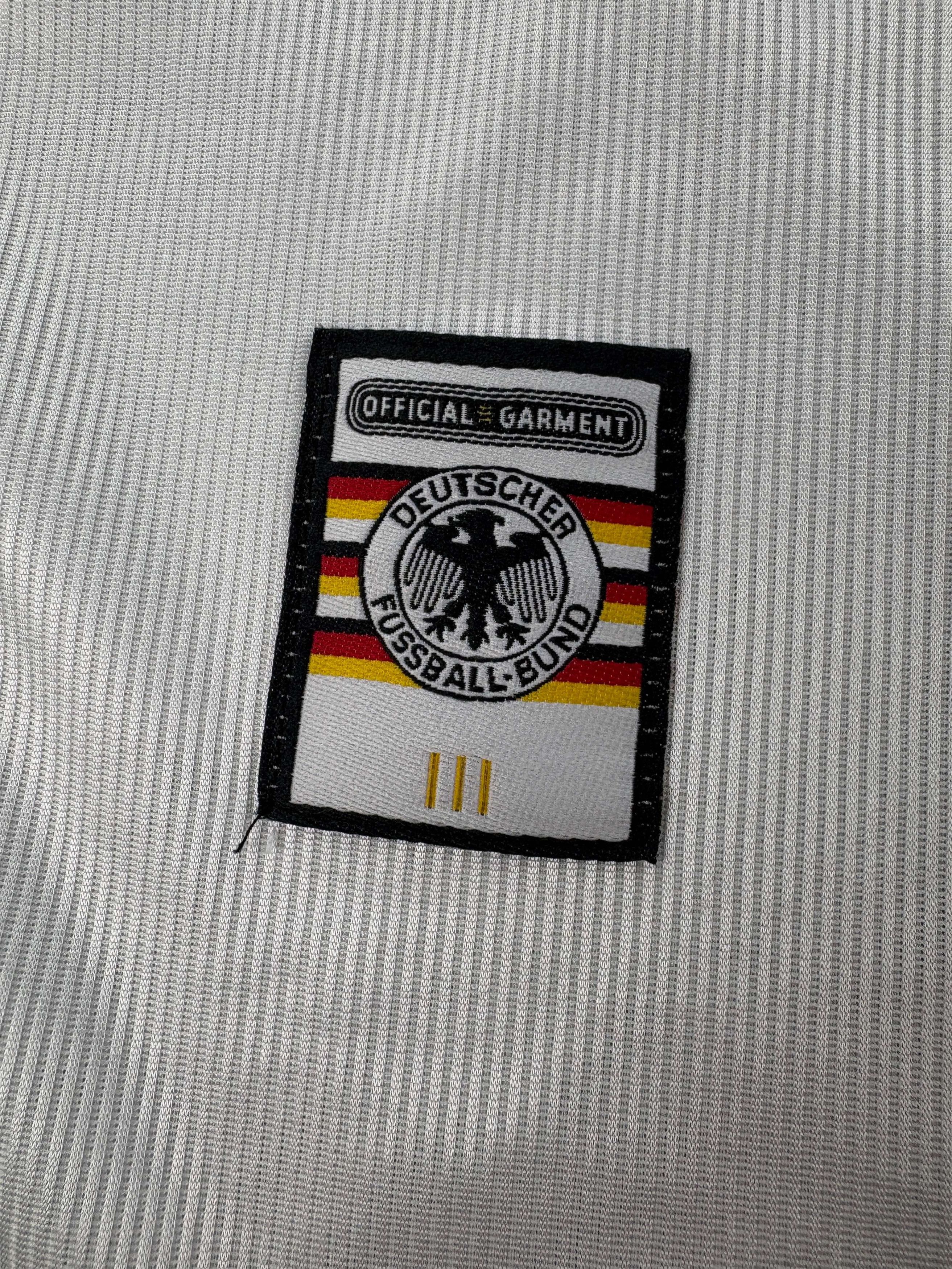 Adidas Germany 1998-2000 Adidas home football jersey size L Size US L / EU 52-54 / 3 - 6 Thumbnail