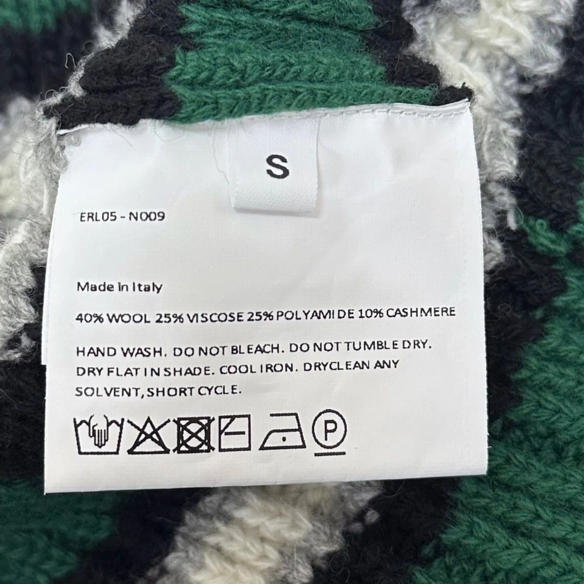 ERL Striped Wool Knit Sweater Size US S / EU 44-46 / 1 - 5 Thumbnail