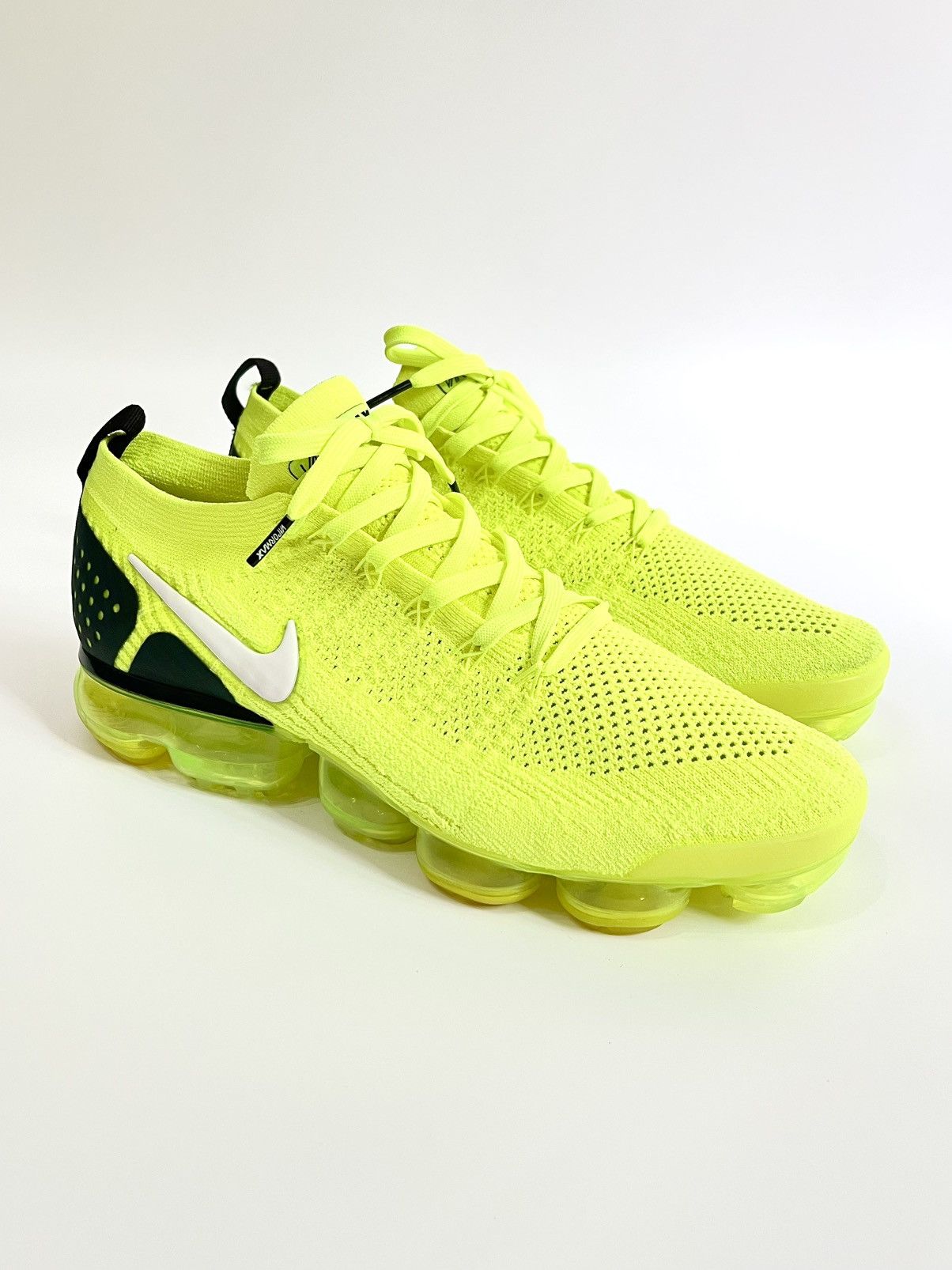 Nike Nike Air VaporMax 2 Flyknit OG “Volt” Size US 11 / EU 44 - 4 Thumbnail