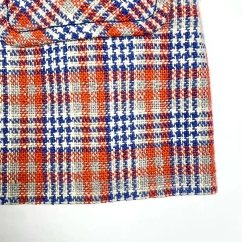 Miu Miu Miu Miu Colorblock Wool Blend Skirt . Size 23" - 4 Thumbnail