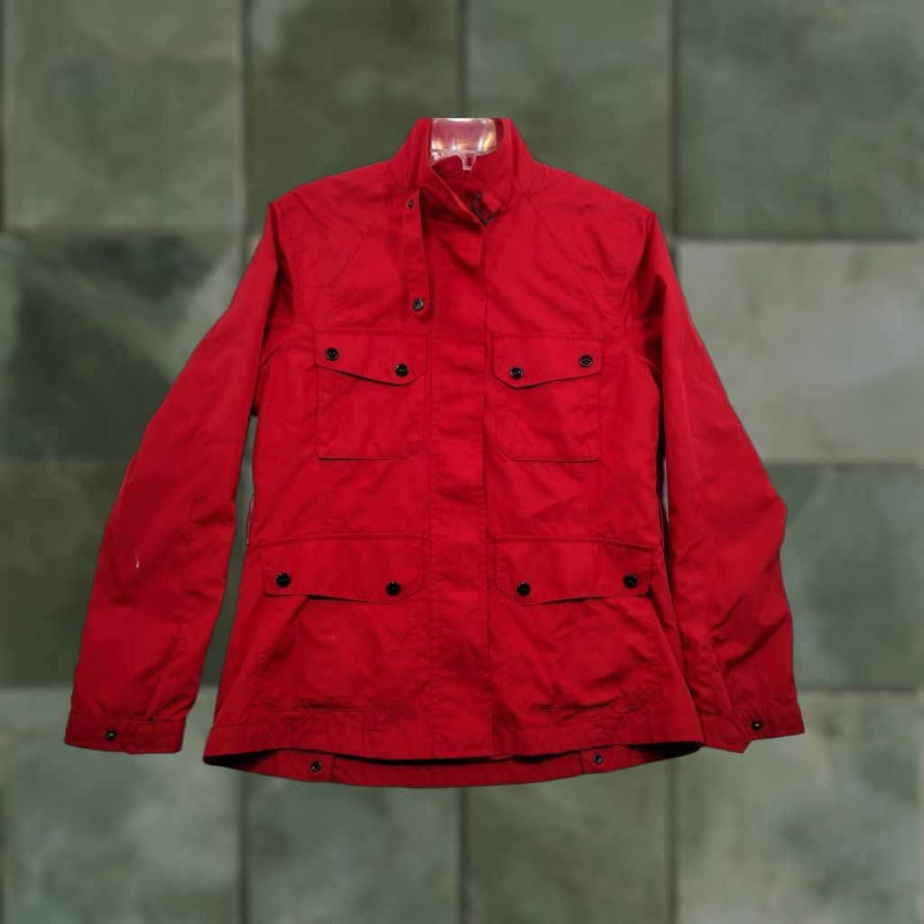 Ralph Lauren Ralph Lauren Active Coat Womens Medium Red Long Sleeve Front Snap Coat Size M / US 6-8 / IT 42-44 - 1 Thumbnail