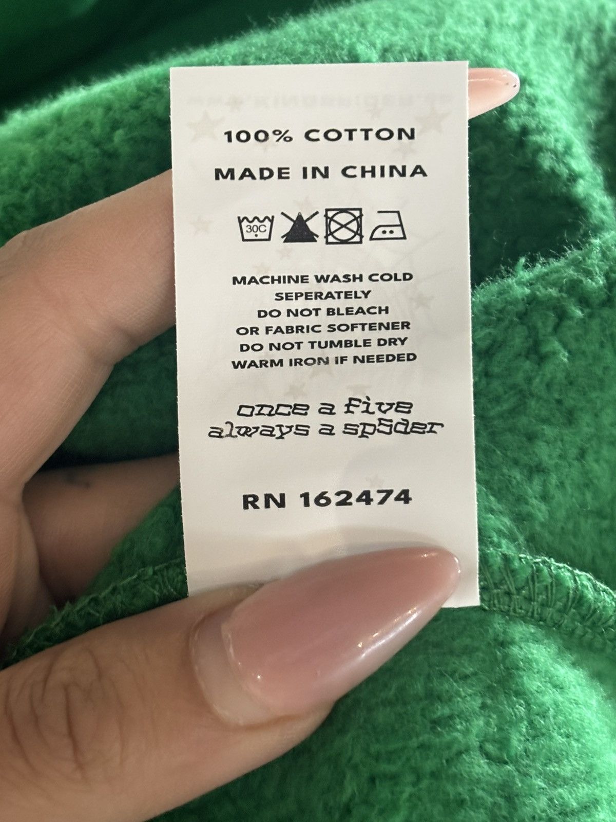 Sp5der SP5DER OG WEB GREEN SIZE XXL Size US XXL / EU 58 / 5 - 12 Thumbnail