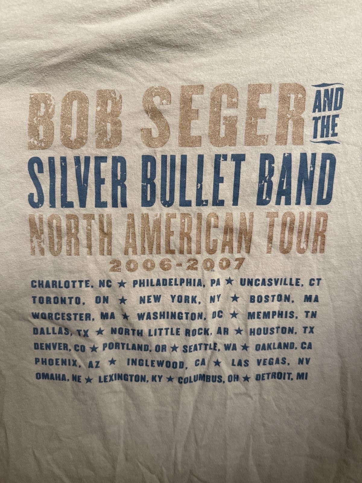 Designer T-shirt Bob Seger and the Silver Bullet Band Tee - 2XL Size US XXL / EU 58 / 5 - 5 Thumbnail