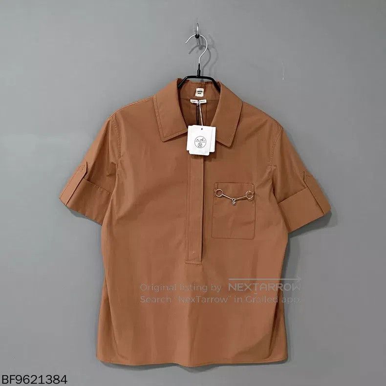 Hermes Hermes Pure Cotton Short Sleeve T-Shirt Size XS / US 0-2 / IT 36-38 - 2 Thumbnail