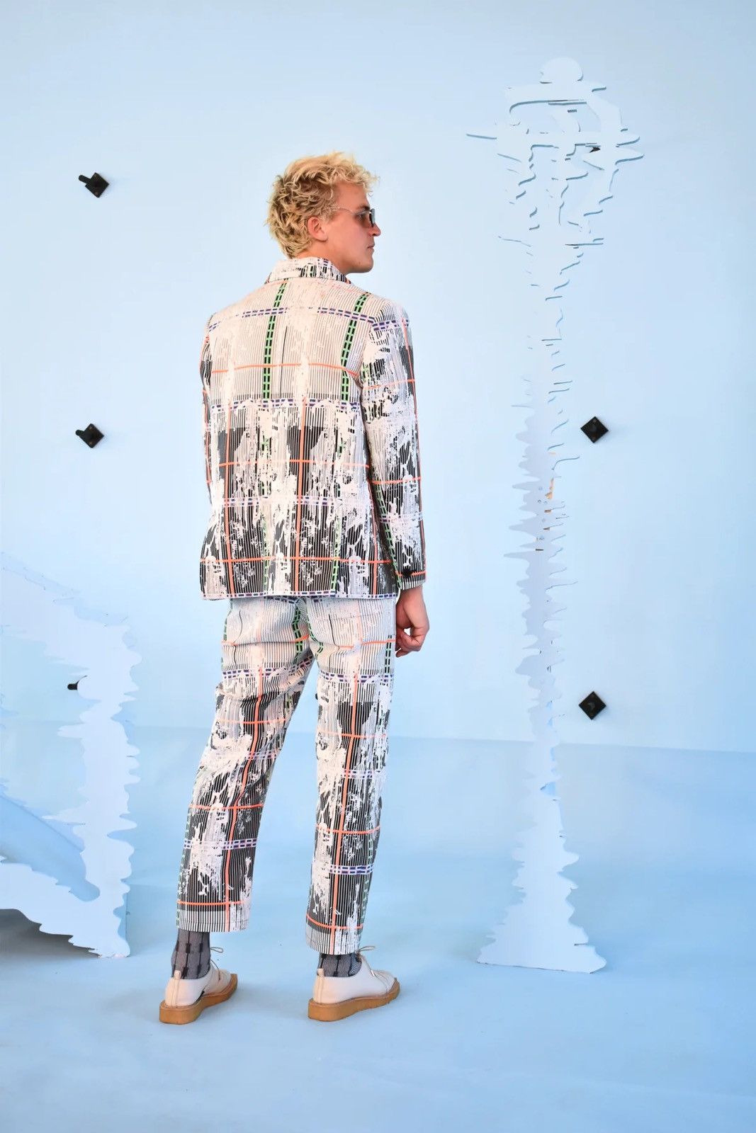Henrik Vibskov !DS! FW22 Henrik Vibskov Razor Splash Fusion Casual Pants Size US 32 / EU 48 - 3 Thumbnail