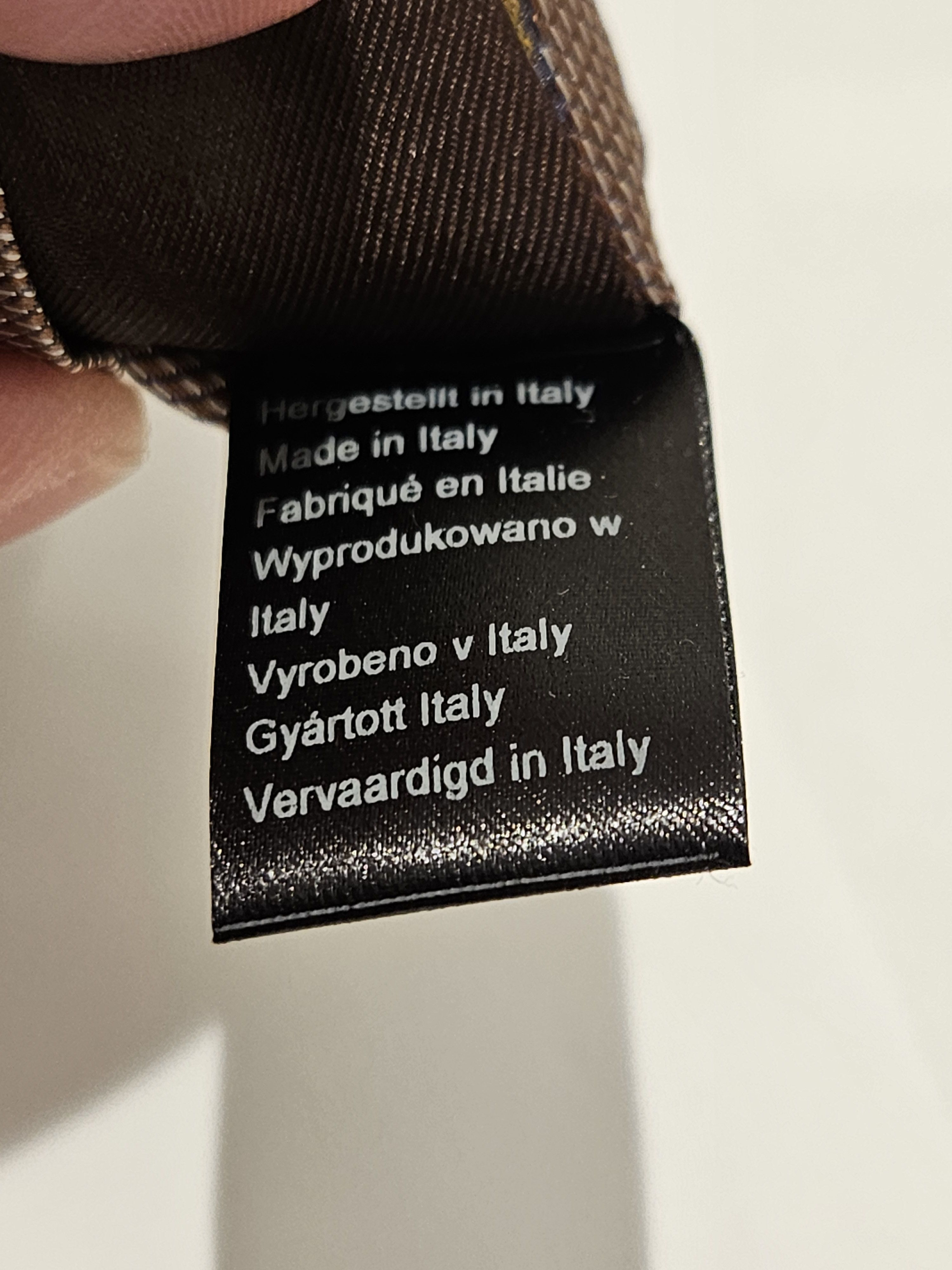 Other BLICK Necktie Silk Brown Patterned (Made in Italy) Size ONE SIZE - 8 Thumbnail