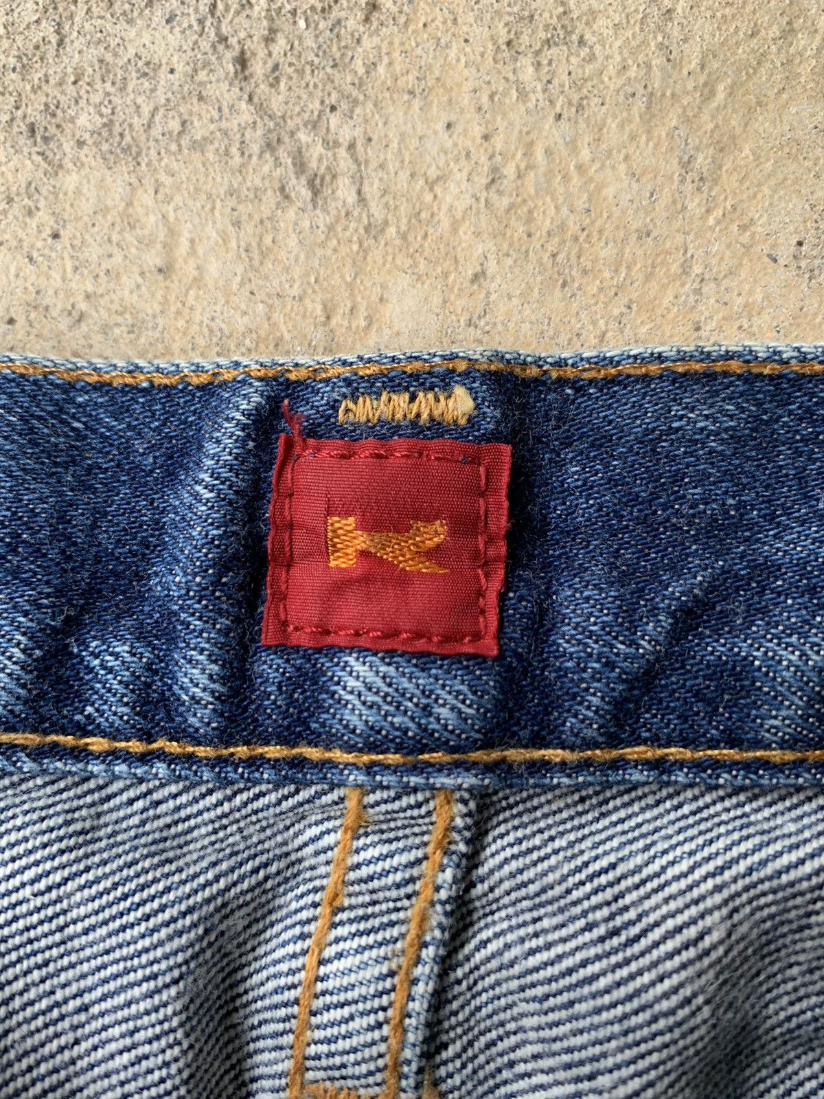 Japanese Brand × RESOLUTE Resolute lot 710 Selvedge Distressed Denim Size US 33 - 12 Thumbnail