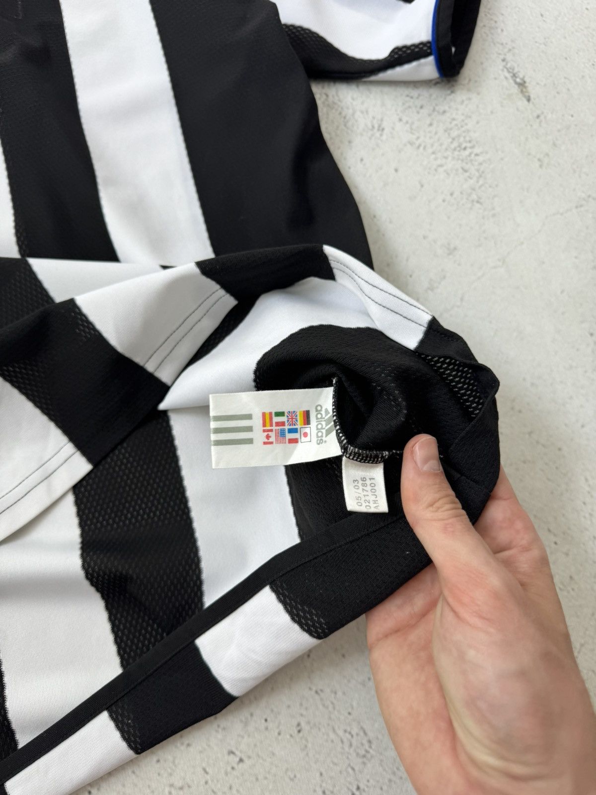 Adidas × Vintage Adidas Newcastle United Home Vintage 2003 Jersey Blockcore Size US XL / EU 56 / 4 - 9 Thumbnail