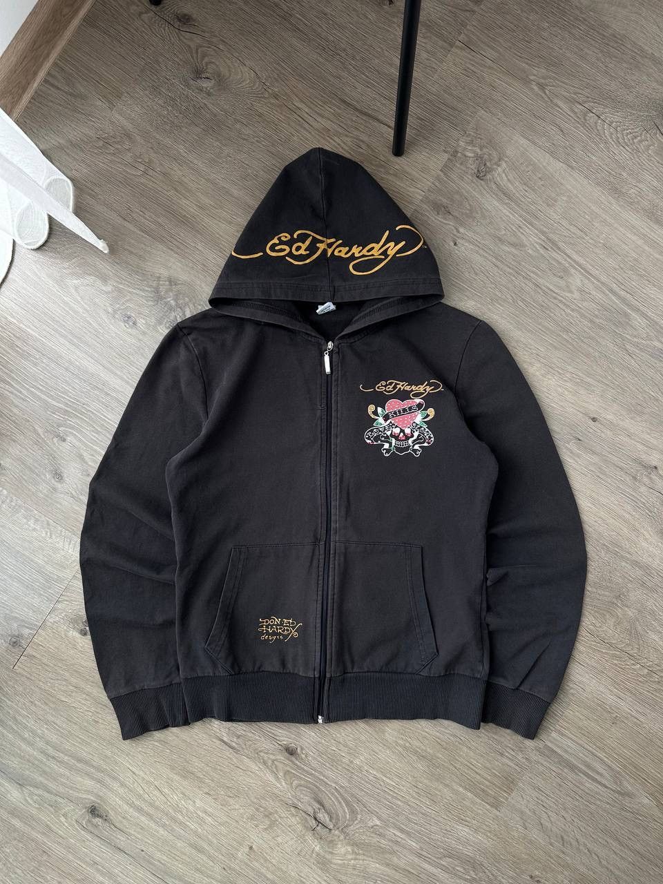 Ed Hardy Vintage Ed Hardy Christian Audigier W’S Hoodie Size S / US 4 / IT 40 - 1 Thumbnail