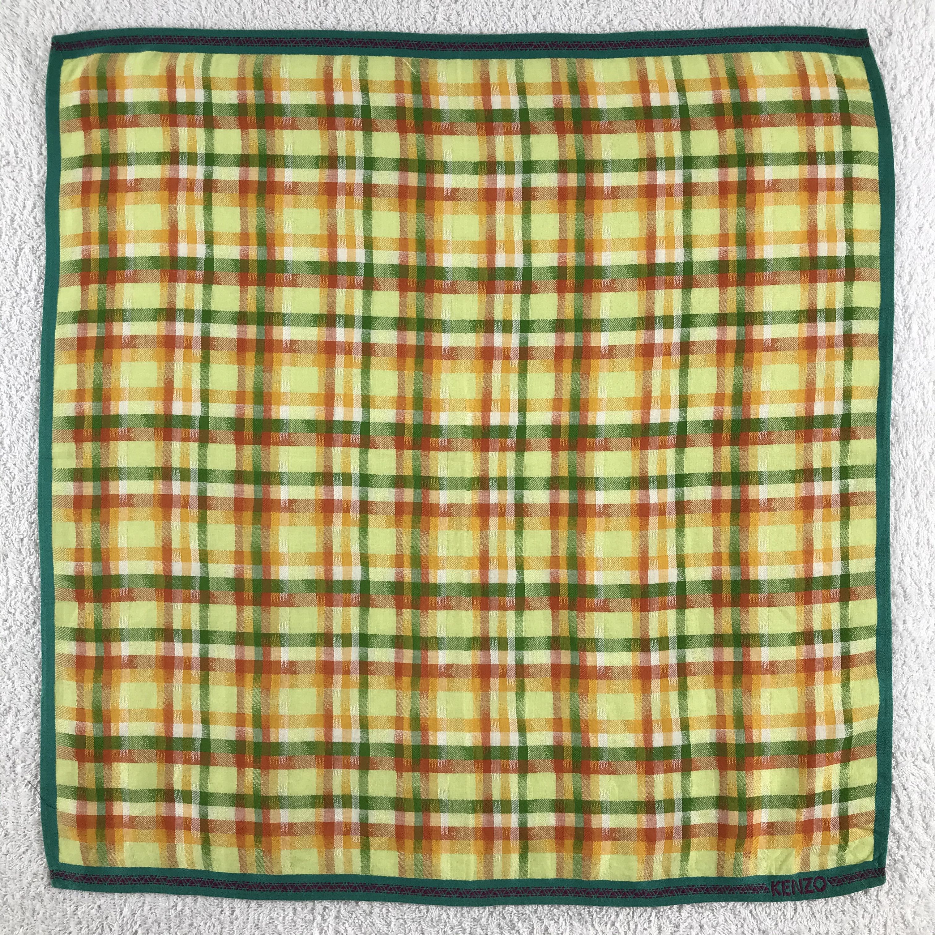 Kenzo × Vintage Kenzo Bandana / Handkerchief / Neckerchief - S271 Size ONE SIZE - 1 Thumbnail