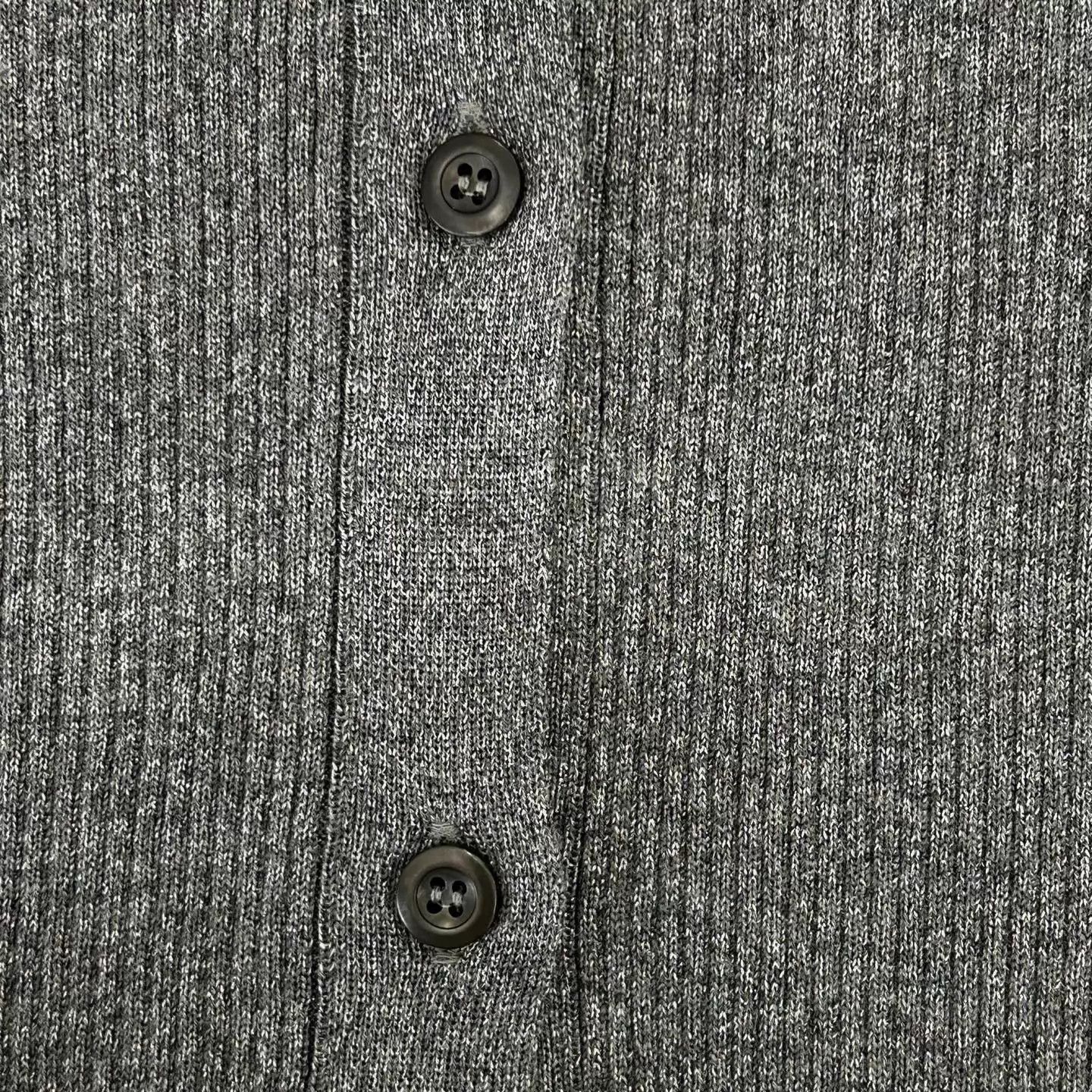 Prada Prada Fitted Shimmer Knit Gray Cardigan 38 Size XS / US 0-2 / IT 36-38 - 6 Thumbnail