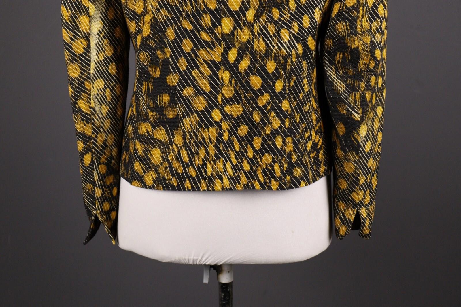 Designer Max Mara Leopard Blazer Jacket Size I 46 / GB 14 / USA 12 Size M / US 6-8 / IT 42-44 - 7 Thumbnail